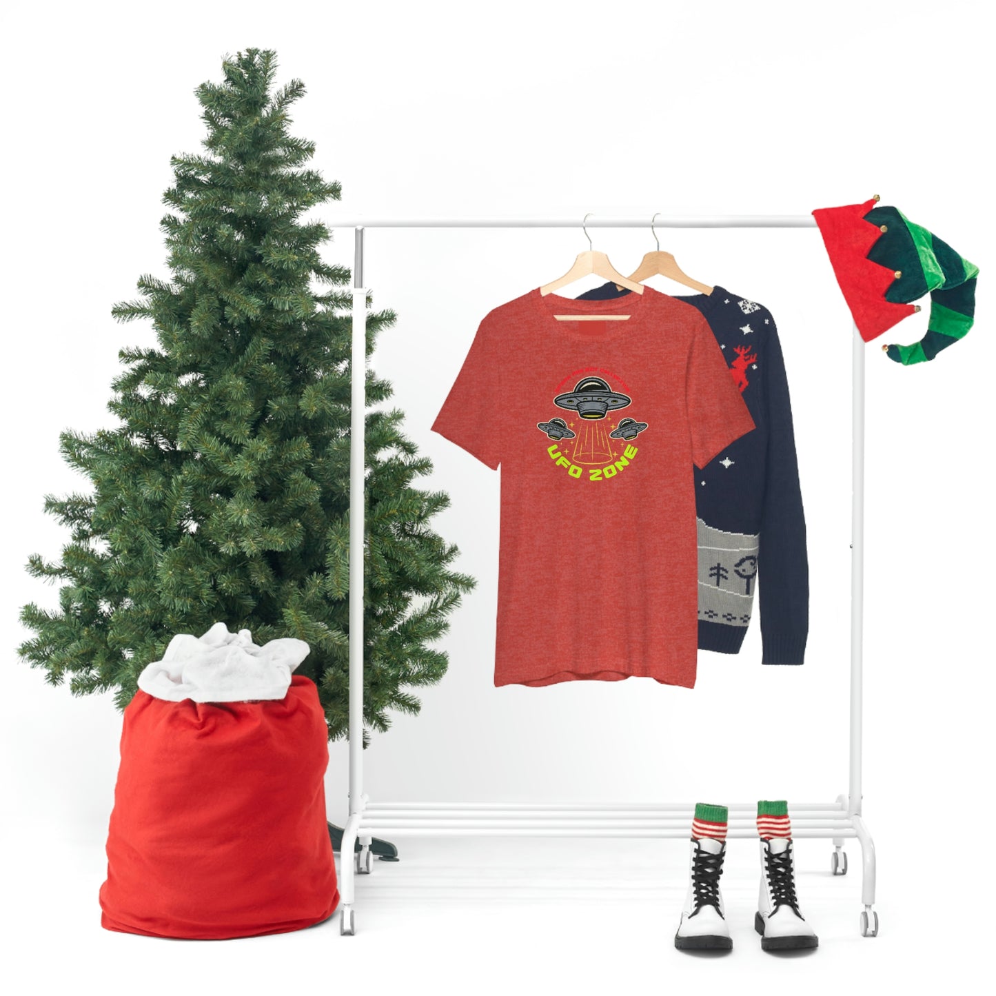 UFO Zone unisex jersey short sleeve tee