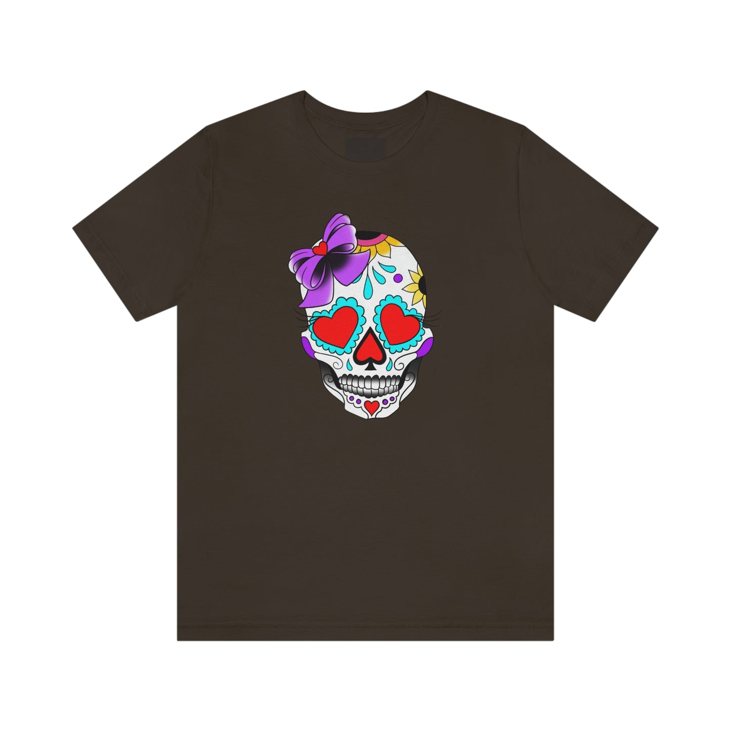 Lady Day of the Dead Unisex Jersey Short Sleeve Tee