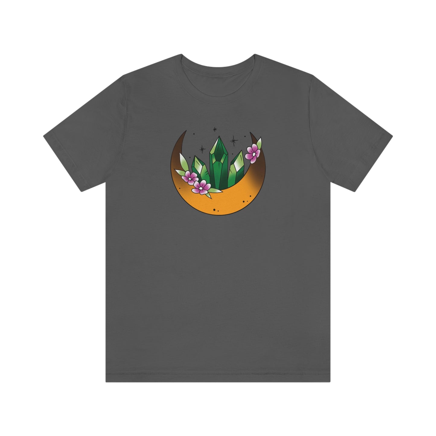 Green Crystal Unisex Jersey Short Sleeve Tee