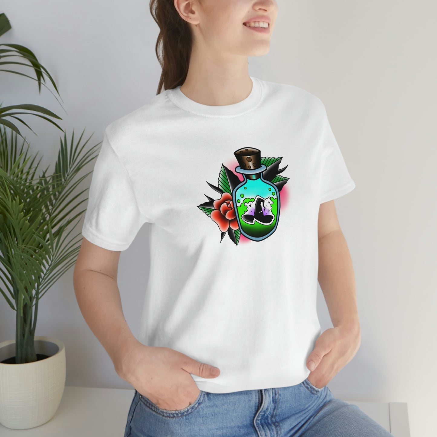 Witch Potion Unisex Jersey Short Sleeve Tee