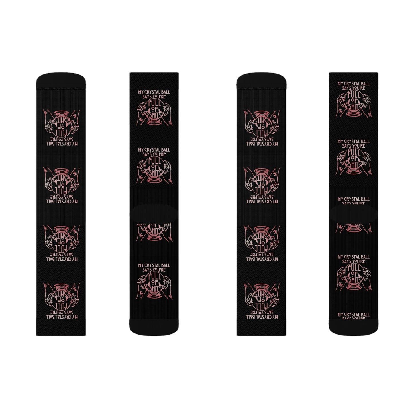 My Crystal Ball Sublimation Socks