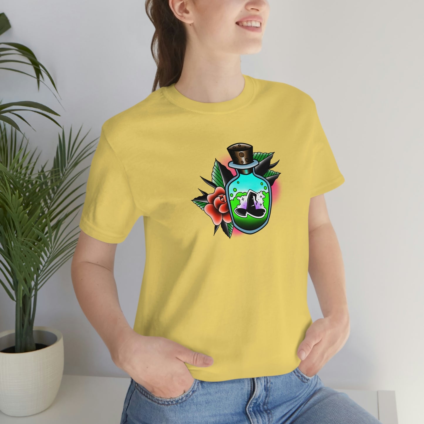 Witch Potion Unisex Jersey Short Sleeve Tee
