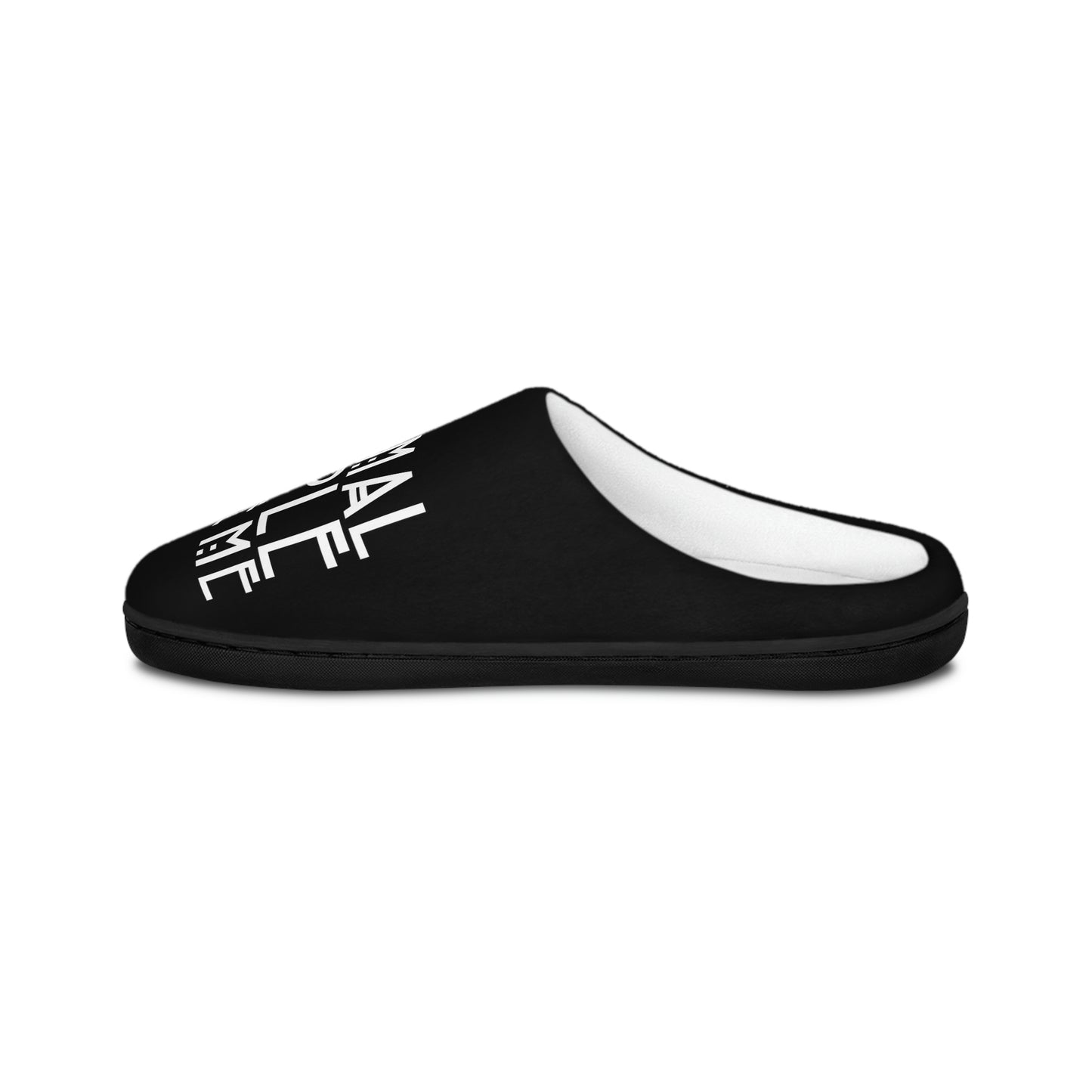 Normal People Scare Me Black Women's Indoor Slippers