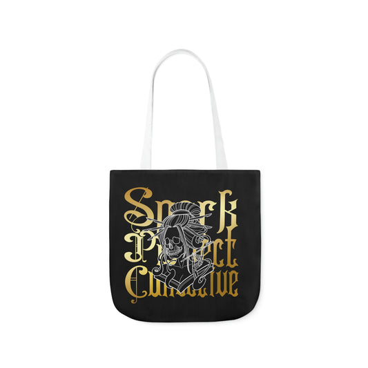 Japanese Spark AOP Polyester Canvas Tote Bag