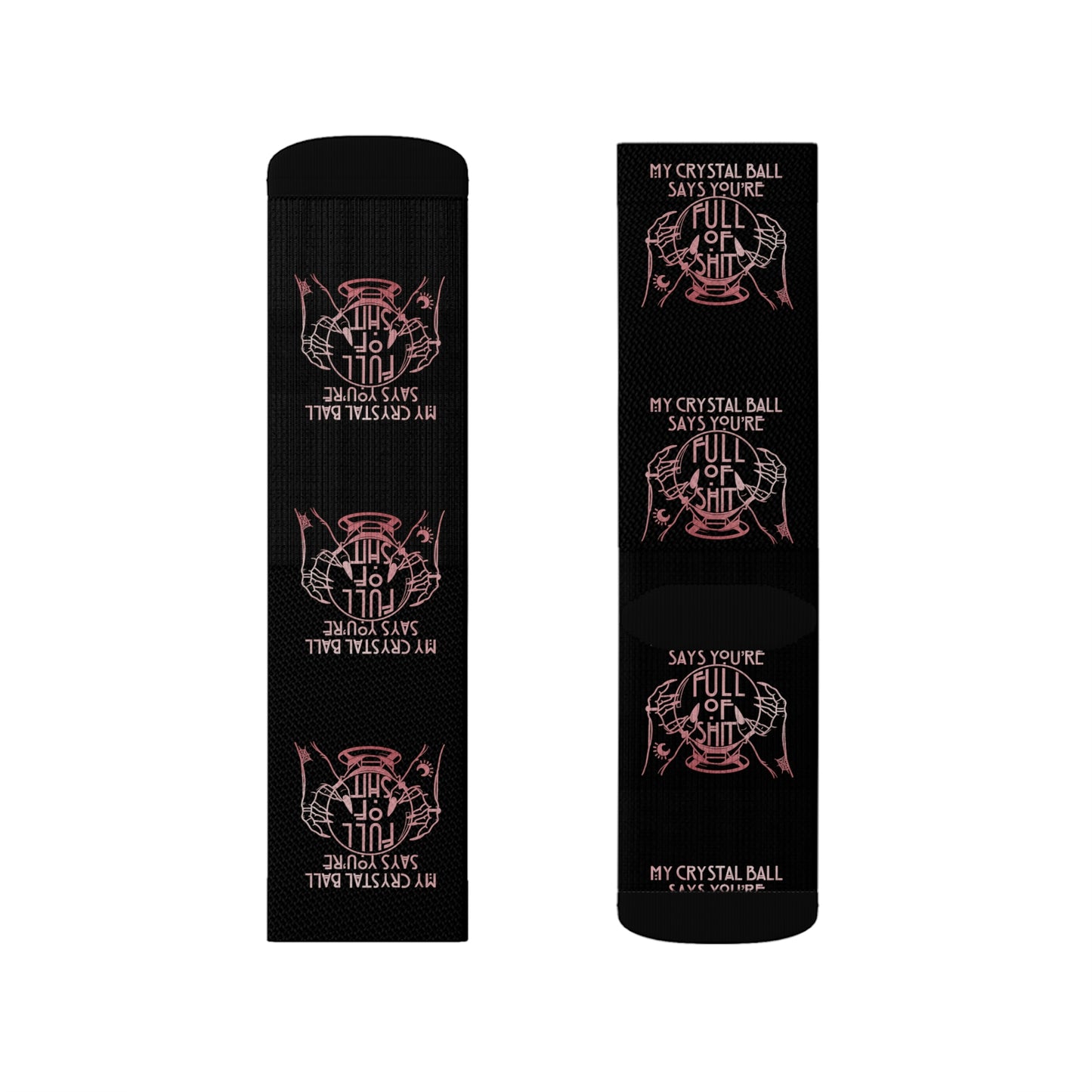 My Crystal Ball Sublimation Socks