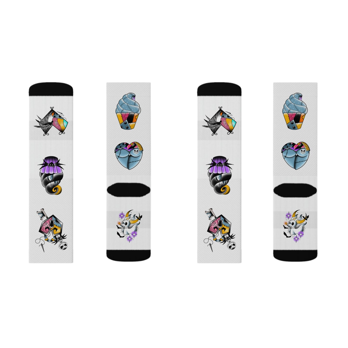 Nightmare Sublimation Socks