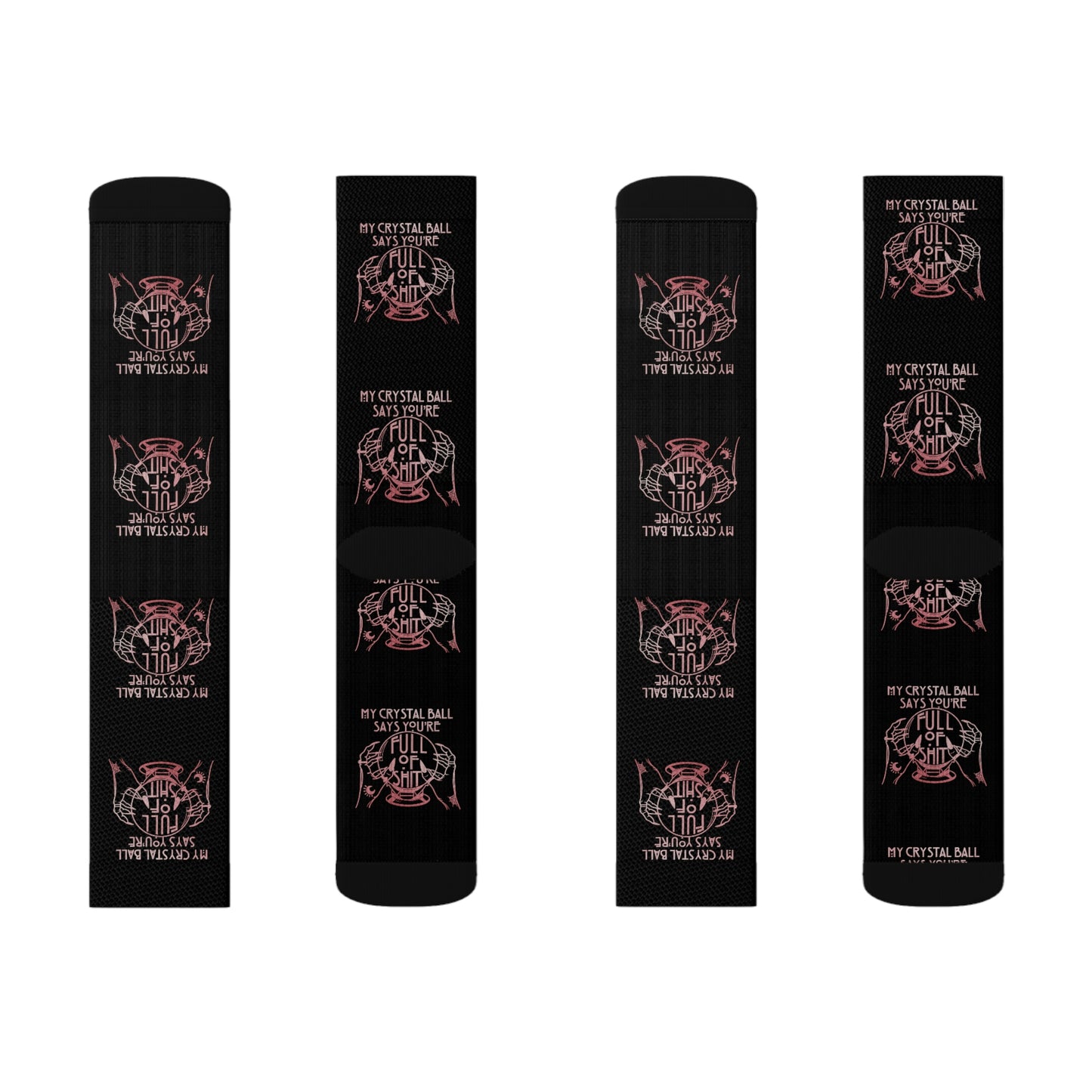 My Crystal Ball Sublimation Socks
