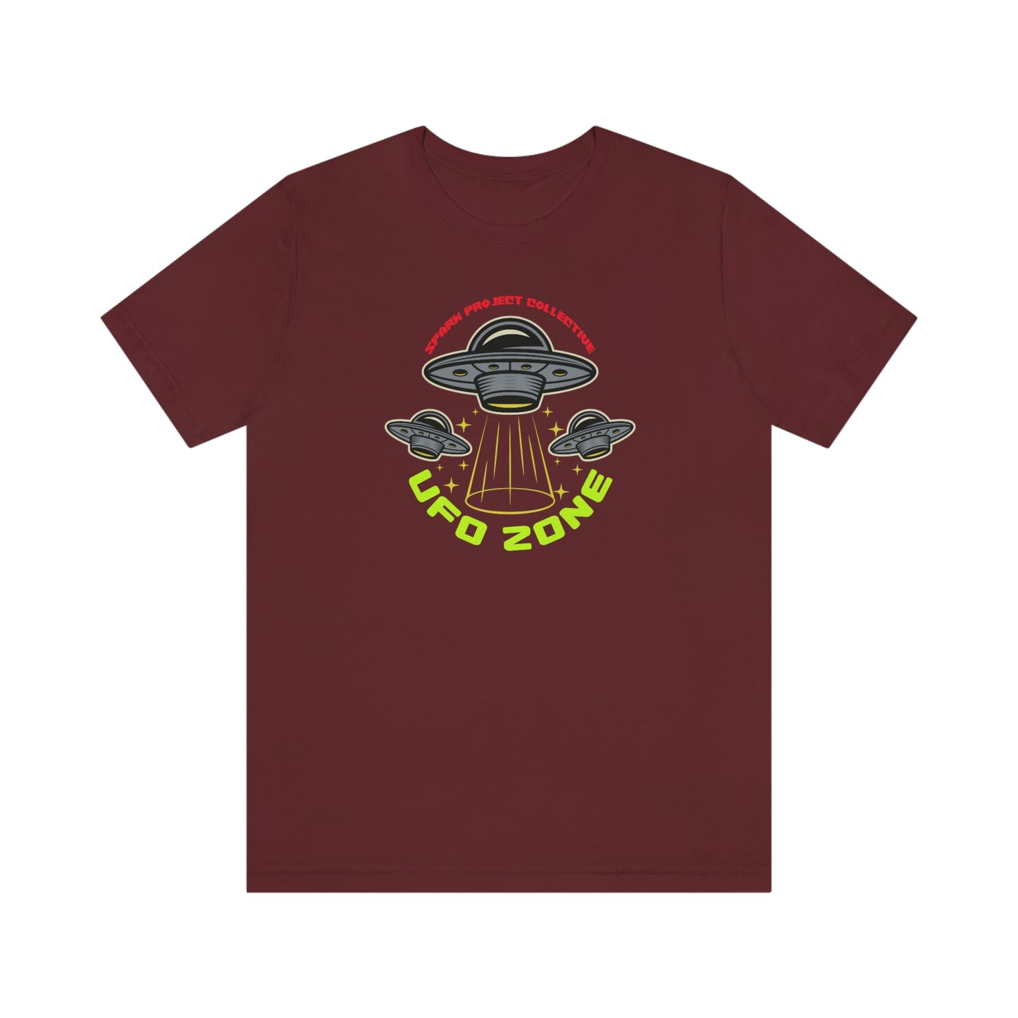 UFO Zone unisex jersey short sleeve tee