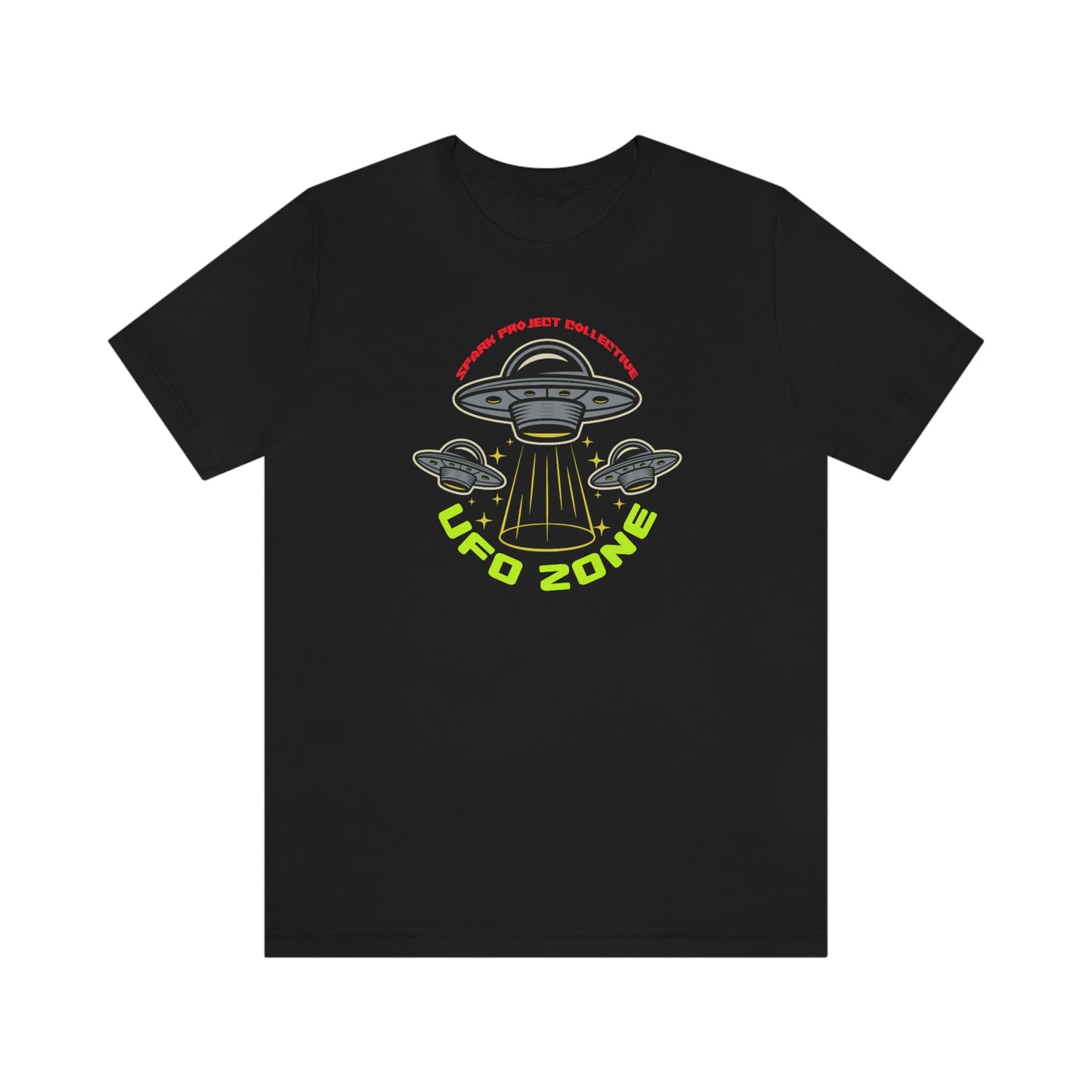 UFO Zone unisex jersey short sleeve tee