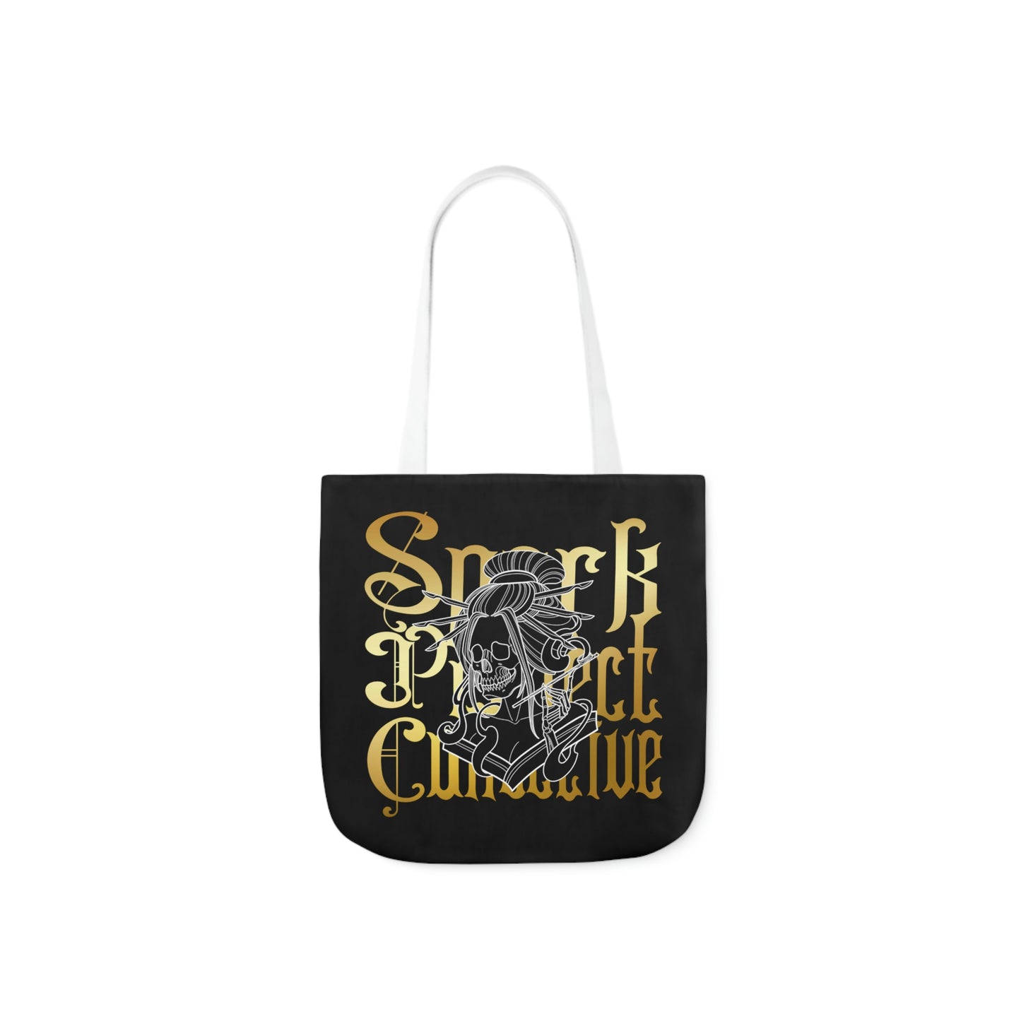Japanese Spark AOP Polyester Canvas Tote Bag