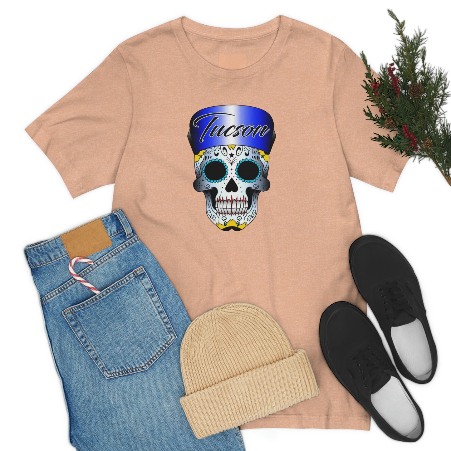 Tucson Skull Unisex Jersey Short Sleeve Tee