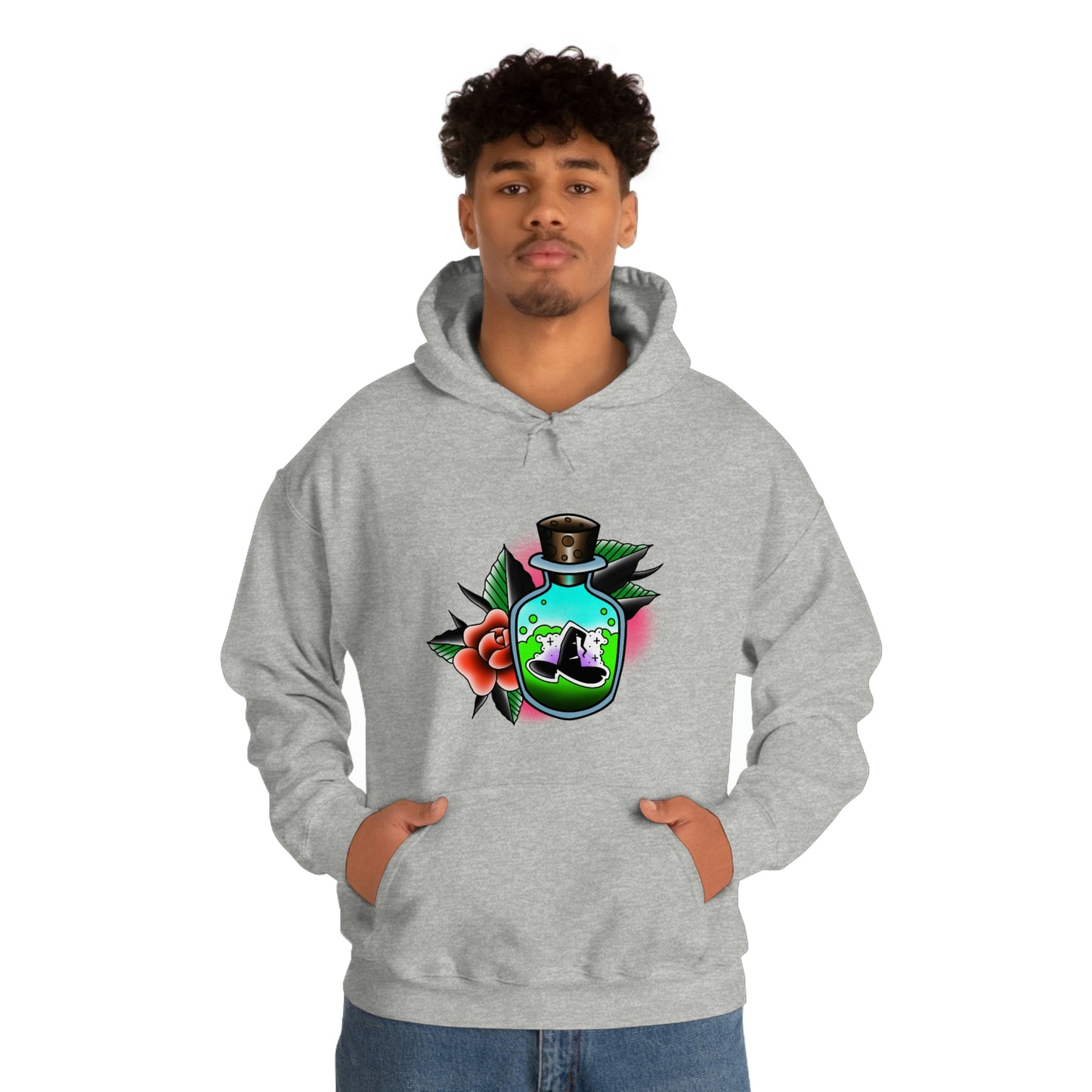 Witch Potion Unisex Heavy Blend™ Hooded Sweatshirt