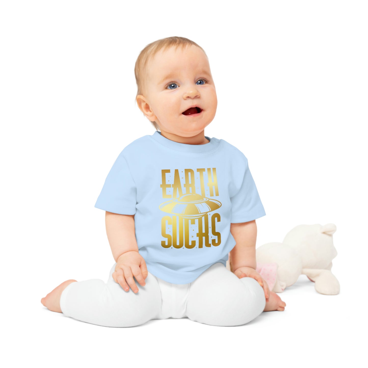 Earth Sucks Baby T-Shirt