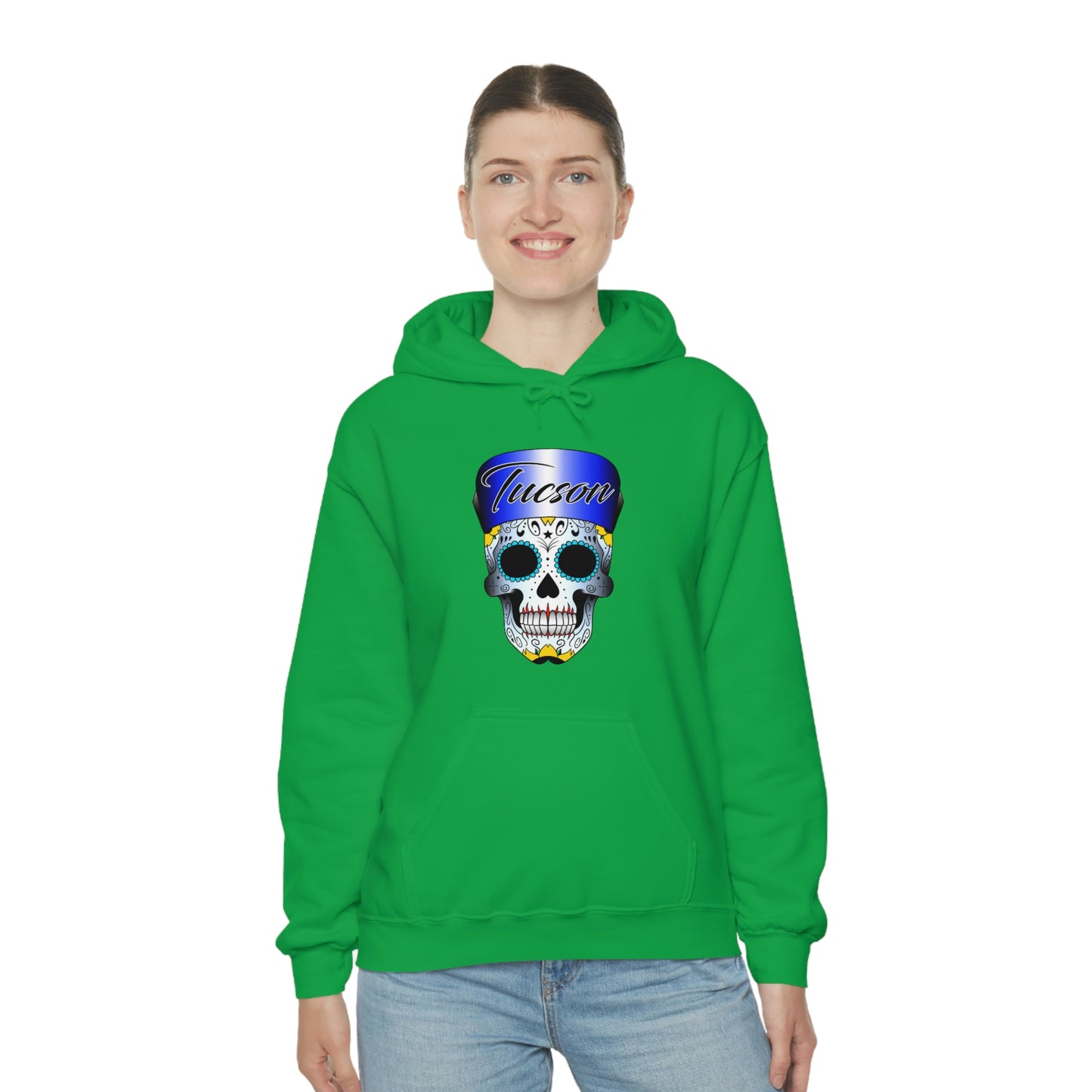 Tucson Skull Unisex Heavy Blend™ Hooded Sweatshirt