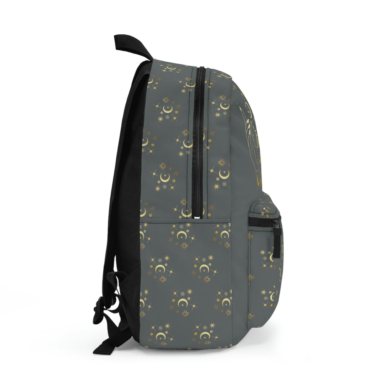 Dark Grey More than a phase stars Backpack