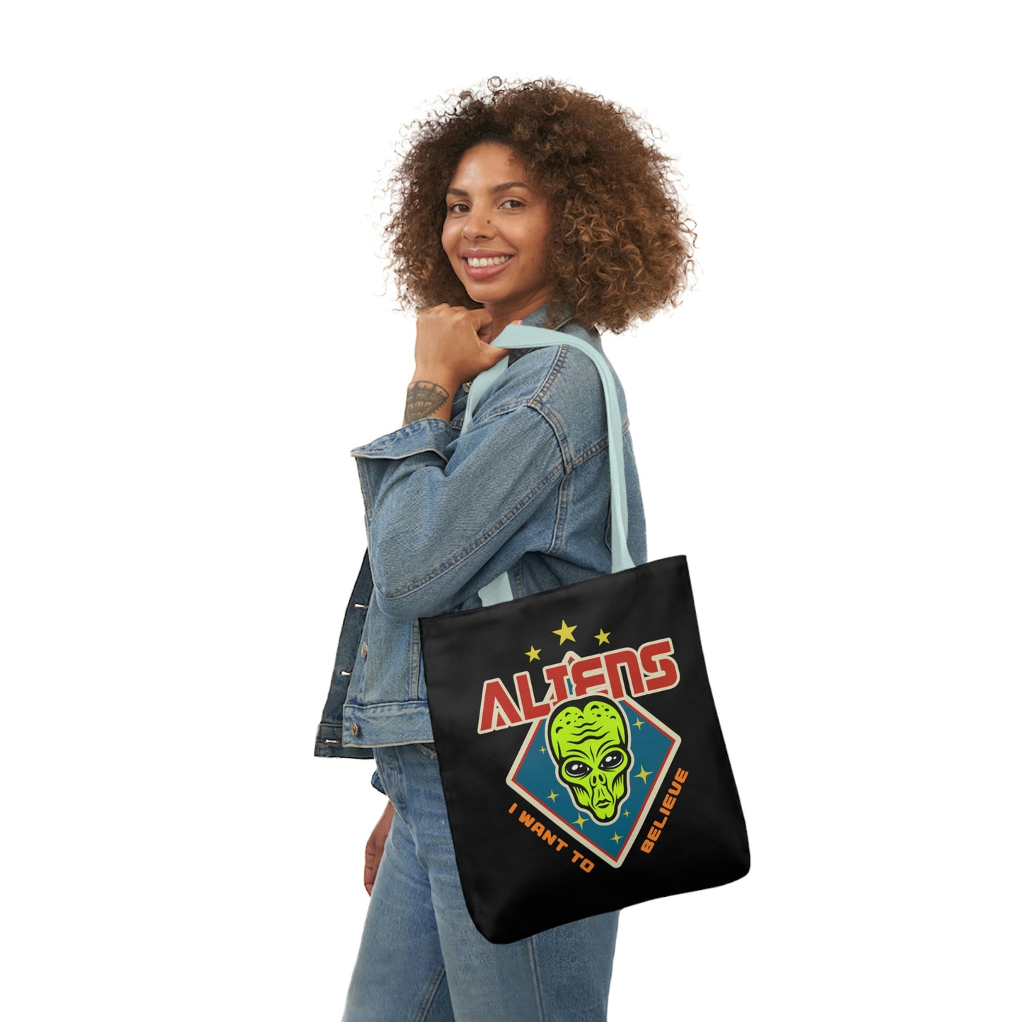 AOP Polyester Canvas Tote Bag