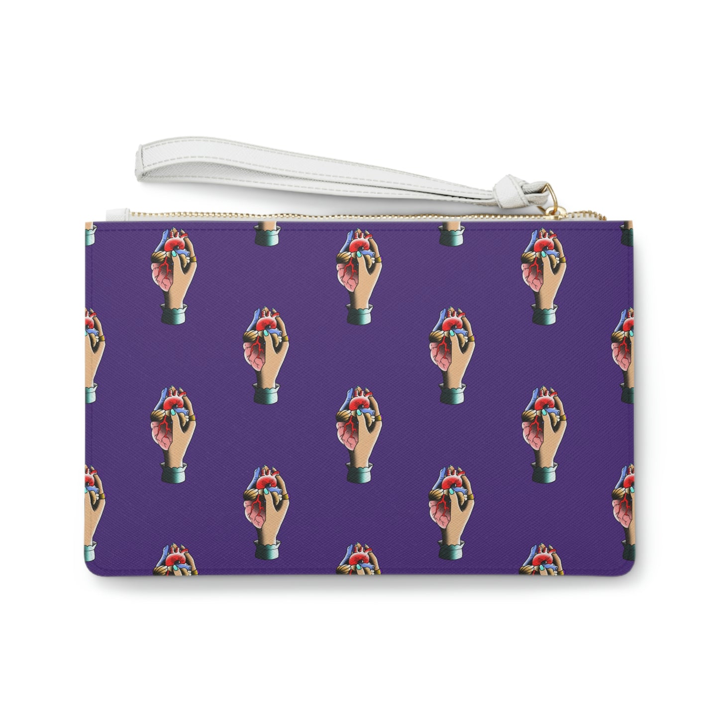 Rip My Heart Out, Purple Clutch Bag