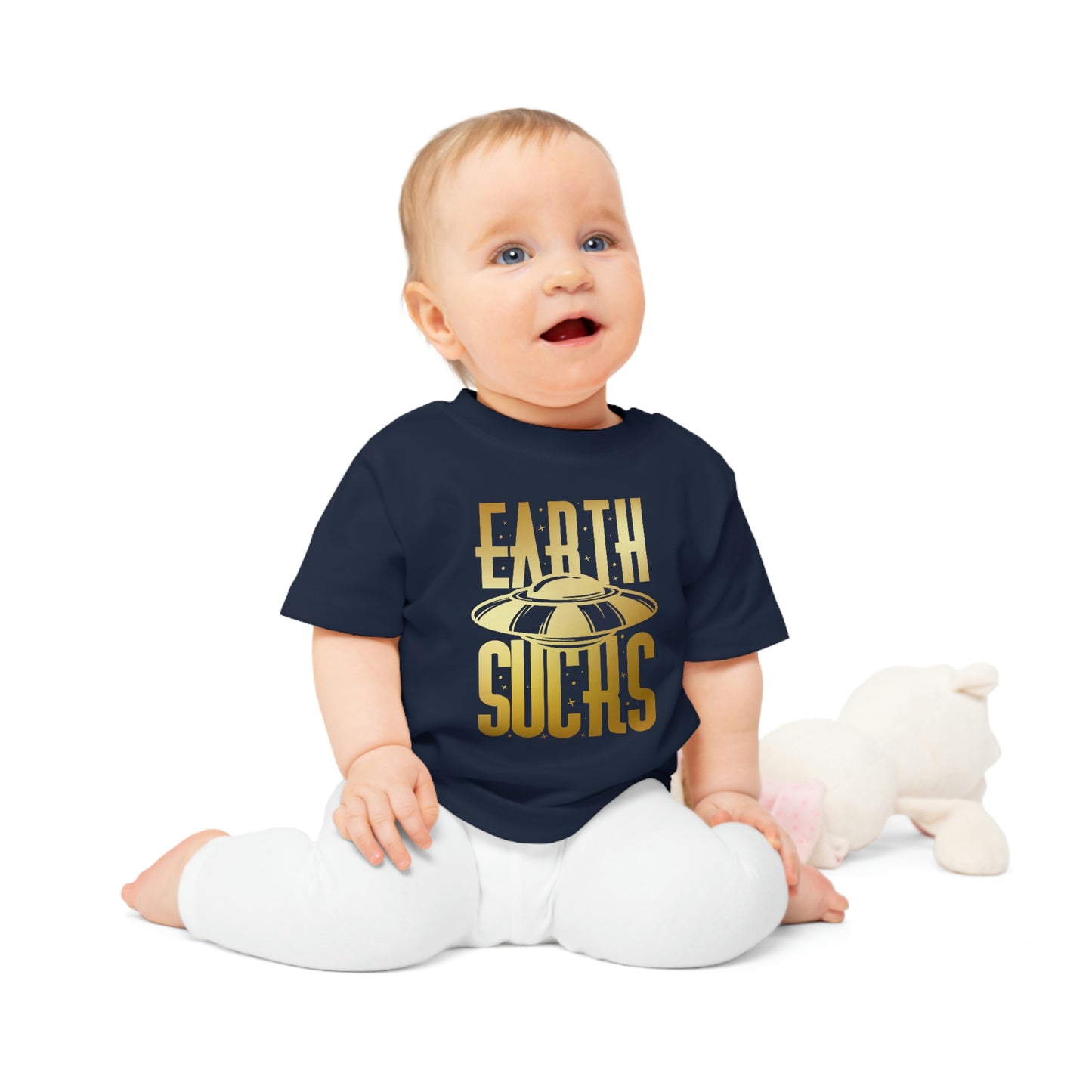 Earth Sucks Baby T-Shirt