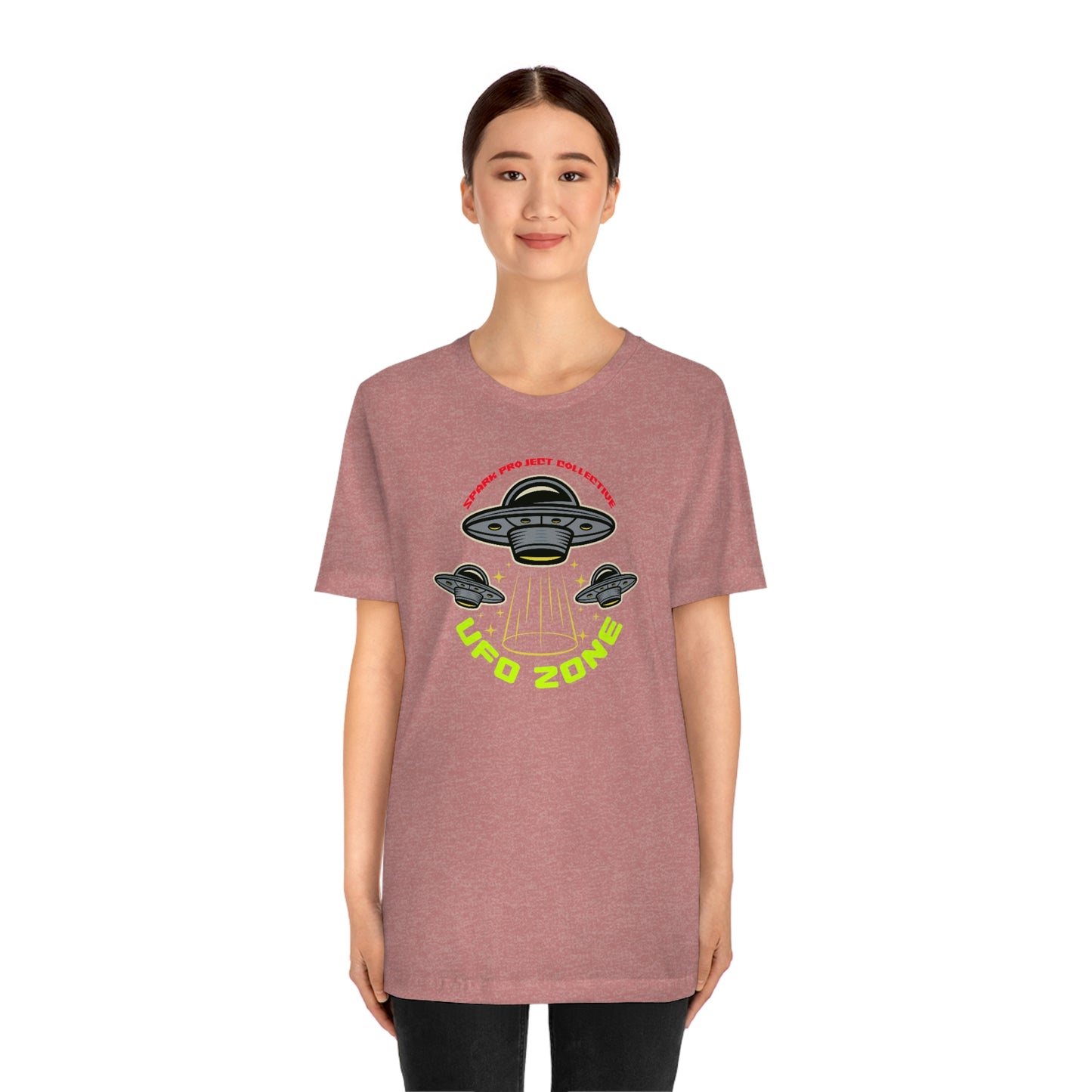 UFO Zone unisex jersey short sleeve tee