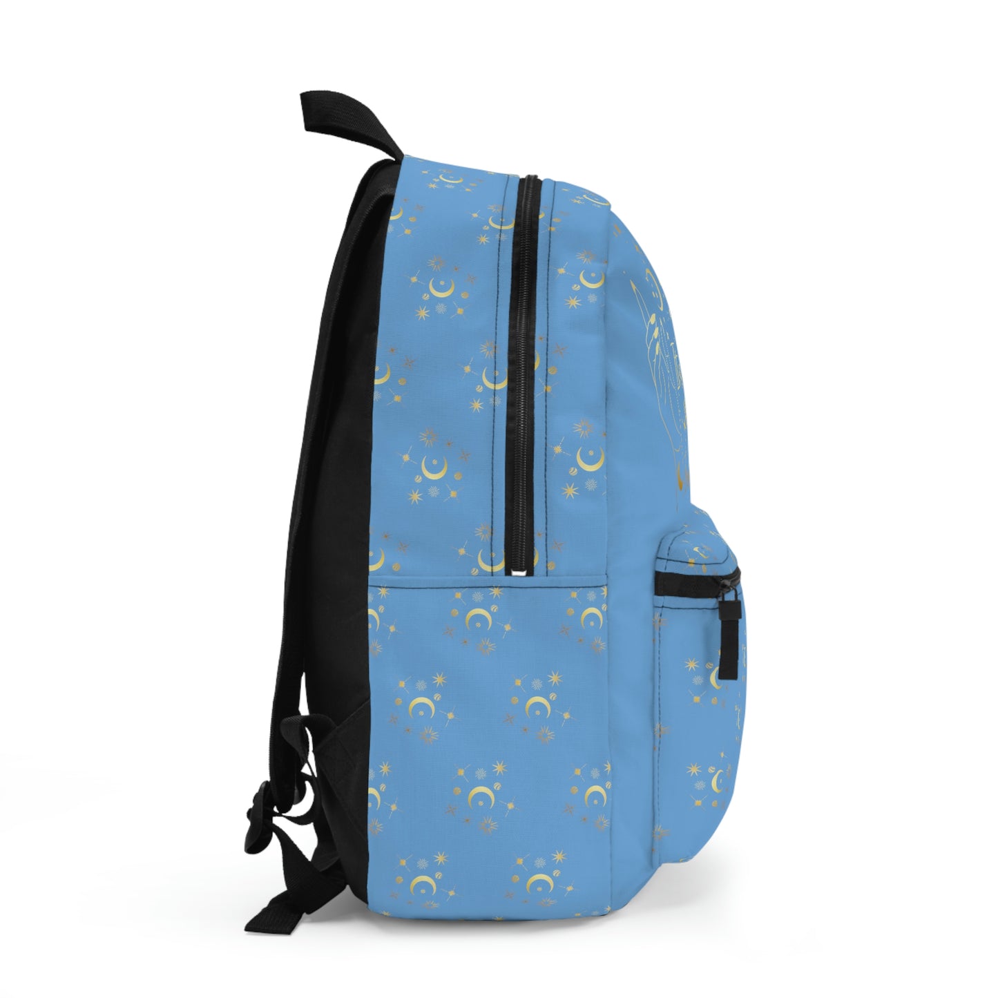 Light Blue More than a phase stars Backpack