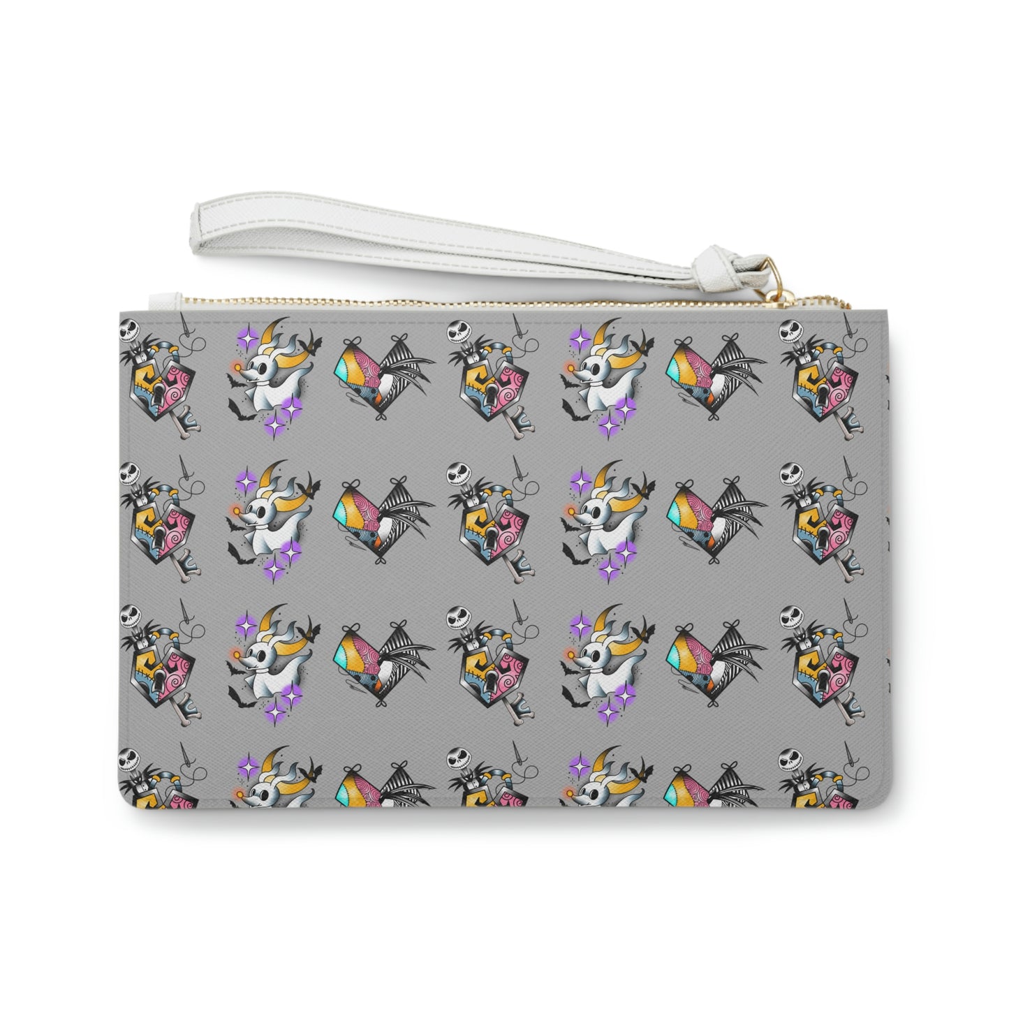 NBC Light Grey Clutch Bag