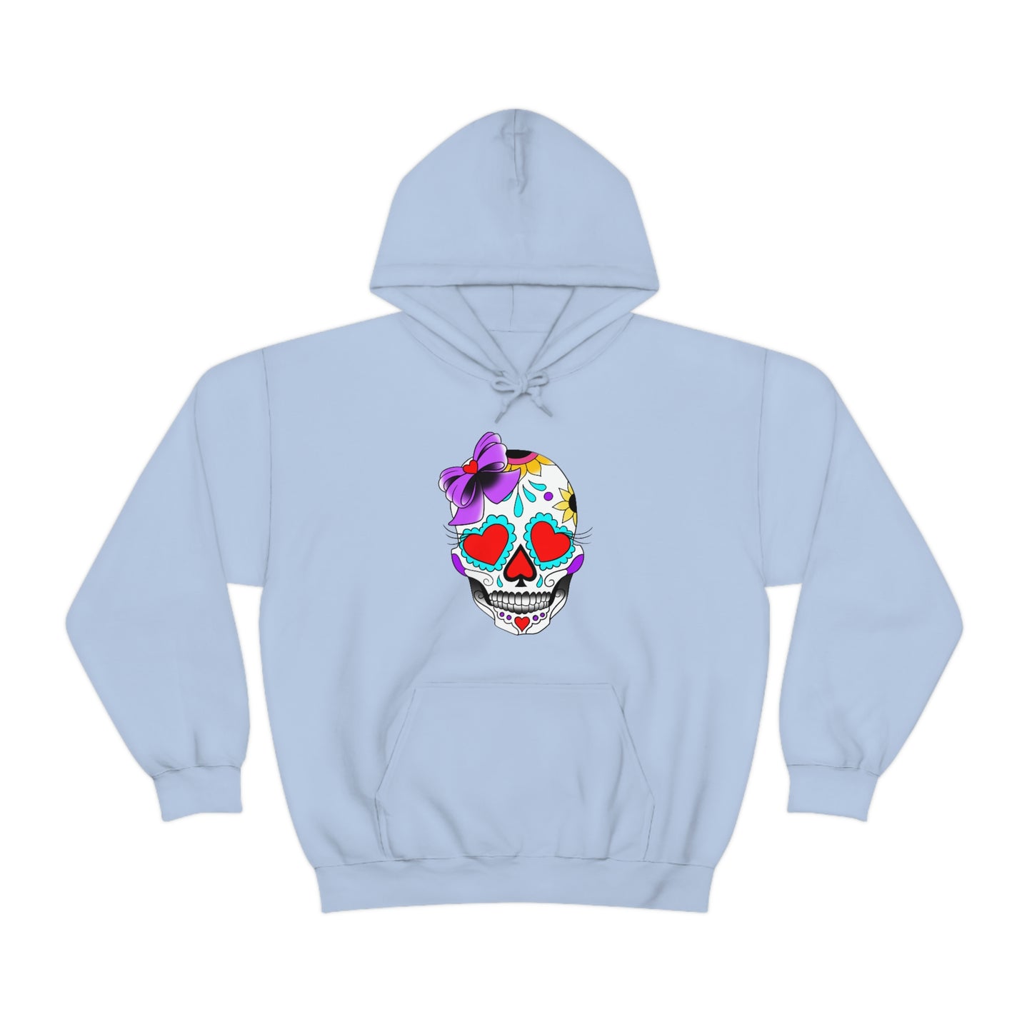 Lady Day of the Dead Unisex Heavy Blend™ Hooded Sweatshirt