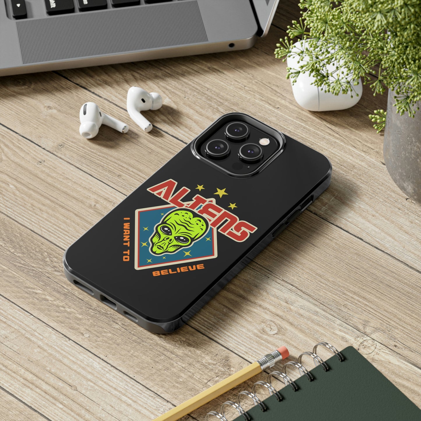 Aliens I Want to Believe Tough Phone Cases, Case-Mate