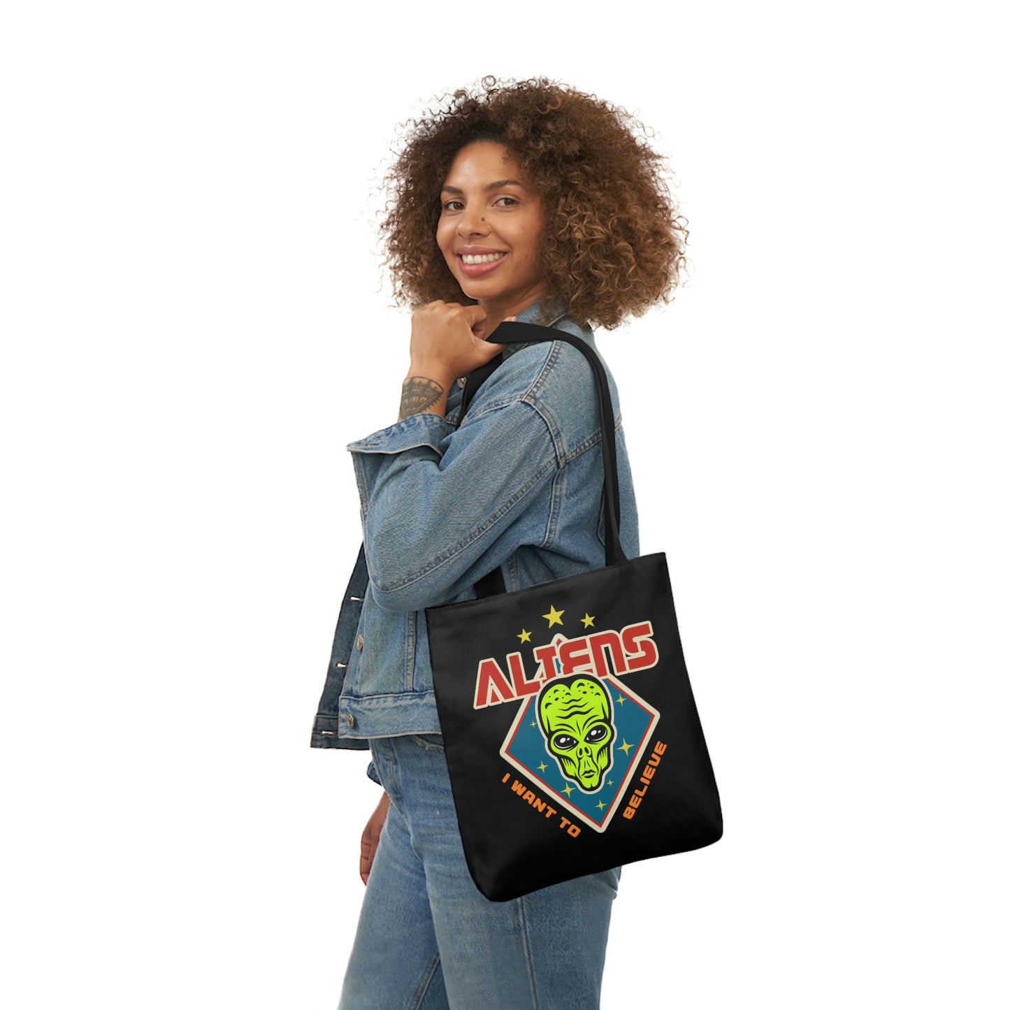 AOP Polyester Canvas Tote Bag