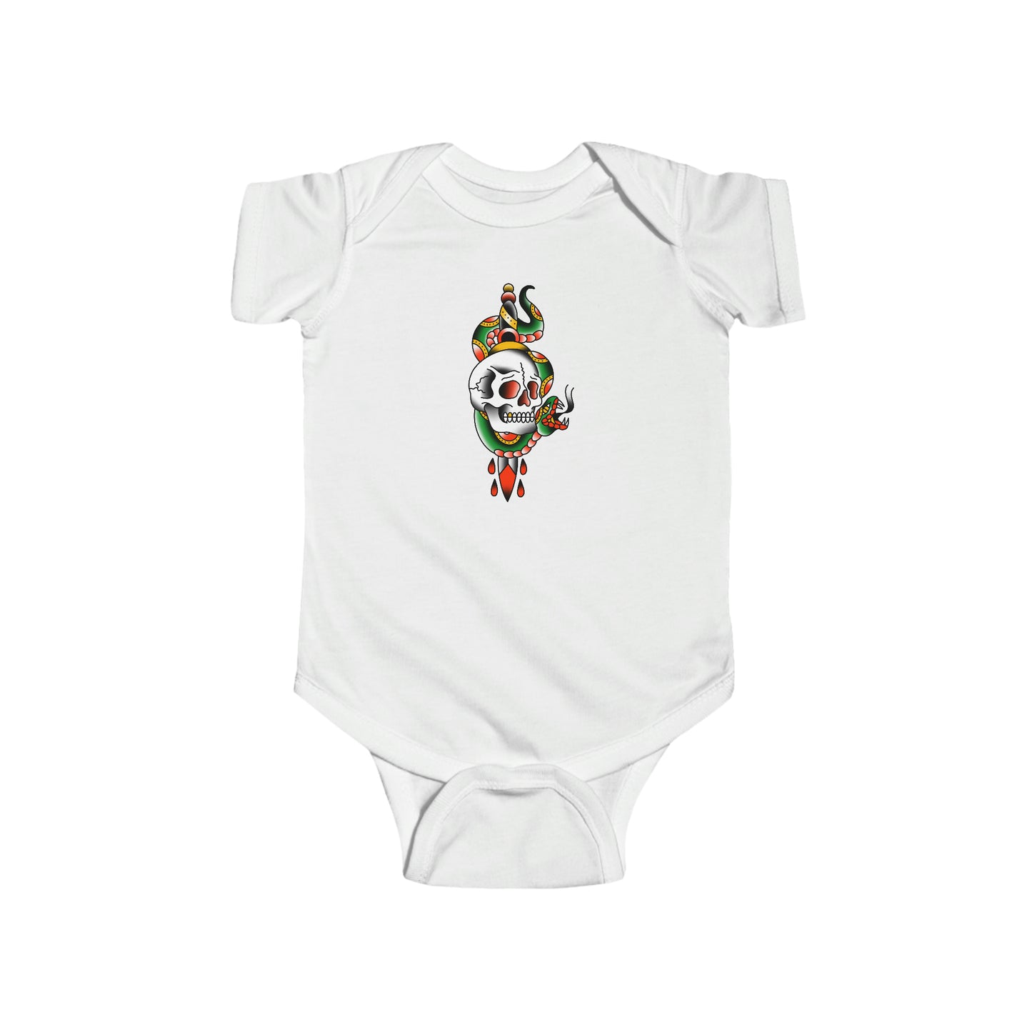 Snake and Dagger Infant Fine Jersey Bodysuit