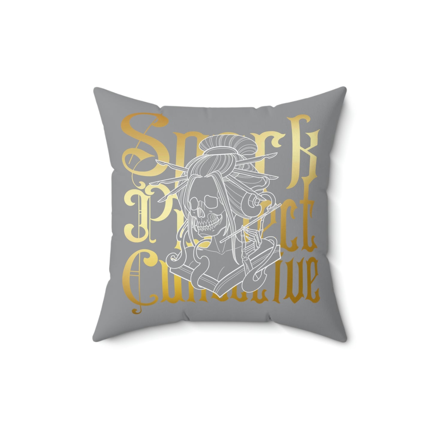 Zero - Japanese Spark Spun Polyester Square Pillow