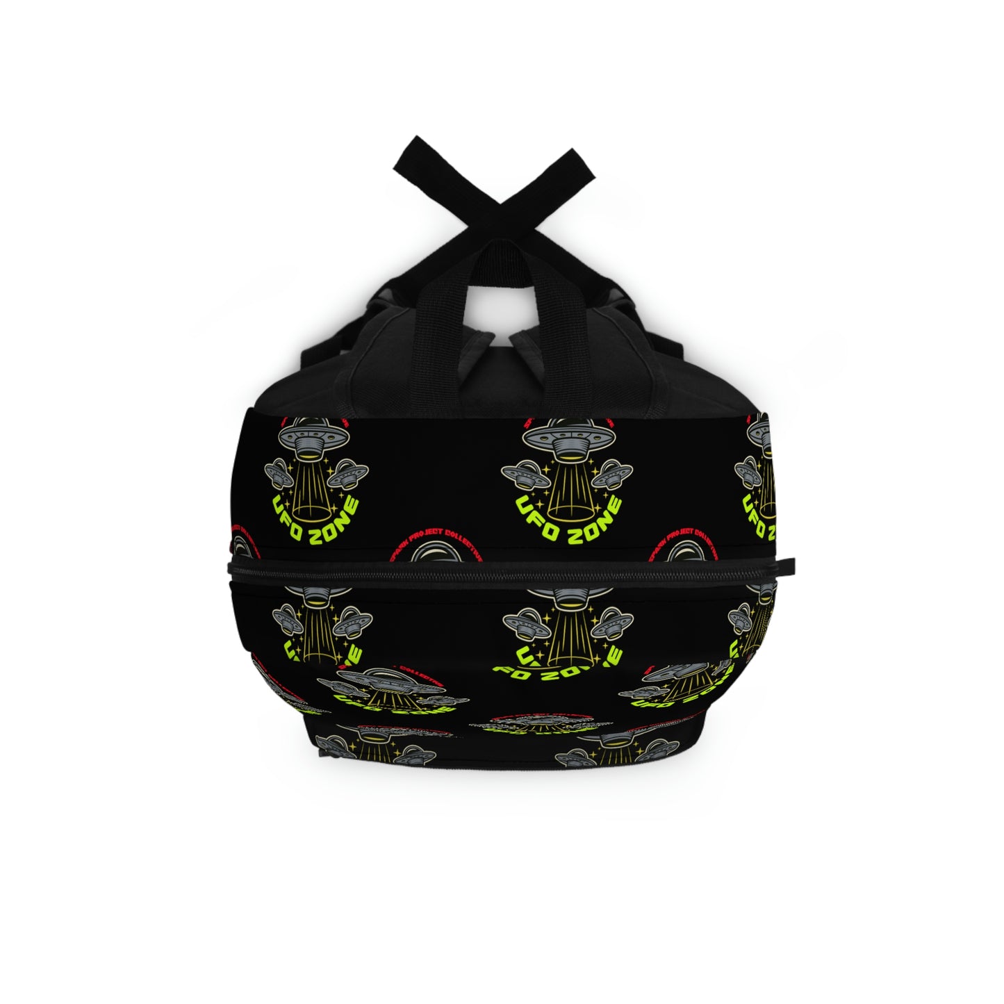 Black UFO Zone Backpack