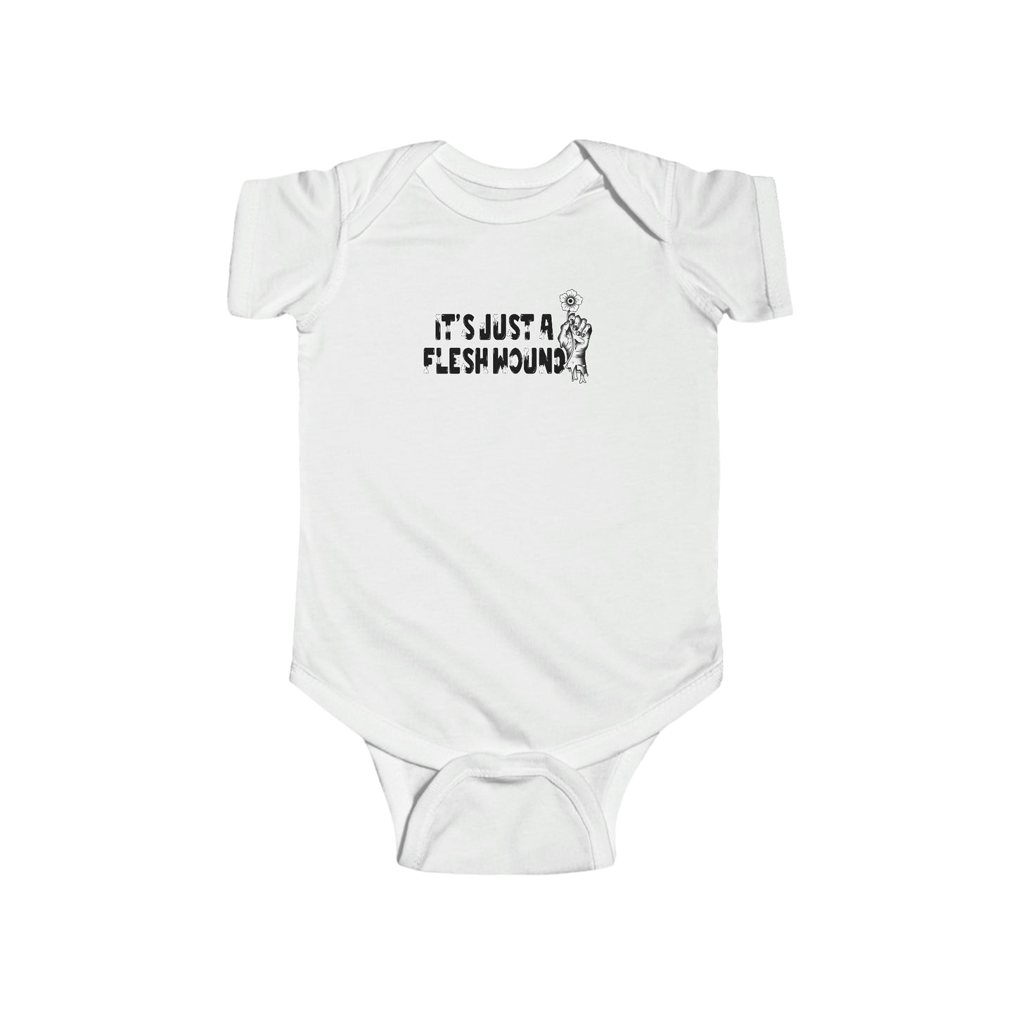 Just A Flesh Wound Infant Fine Jersey Bodysuit