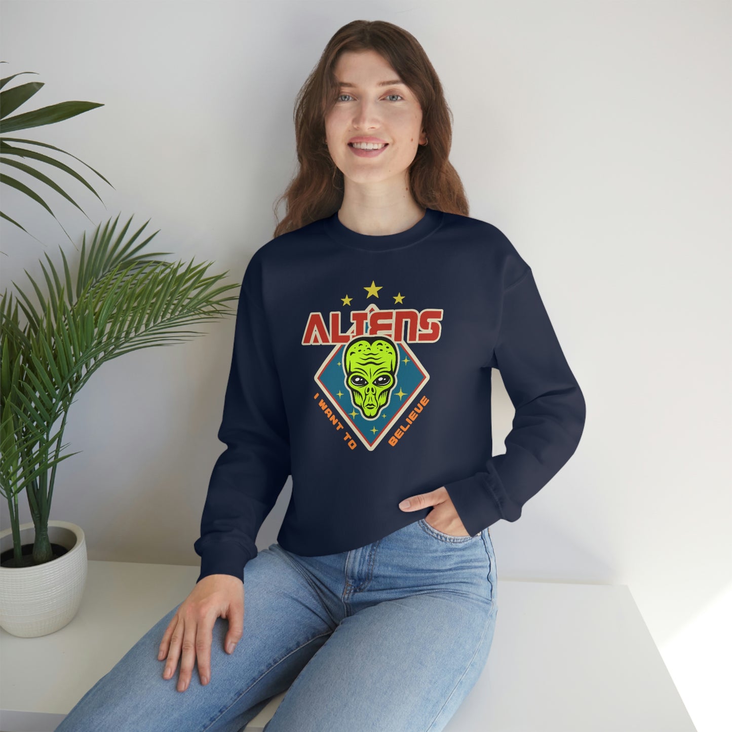 Aliens Dark unisex heavy blend crewneck sweatshirt