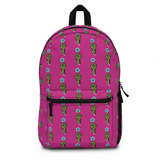 Pink Zombie Hand Backpack