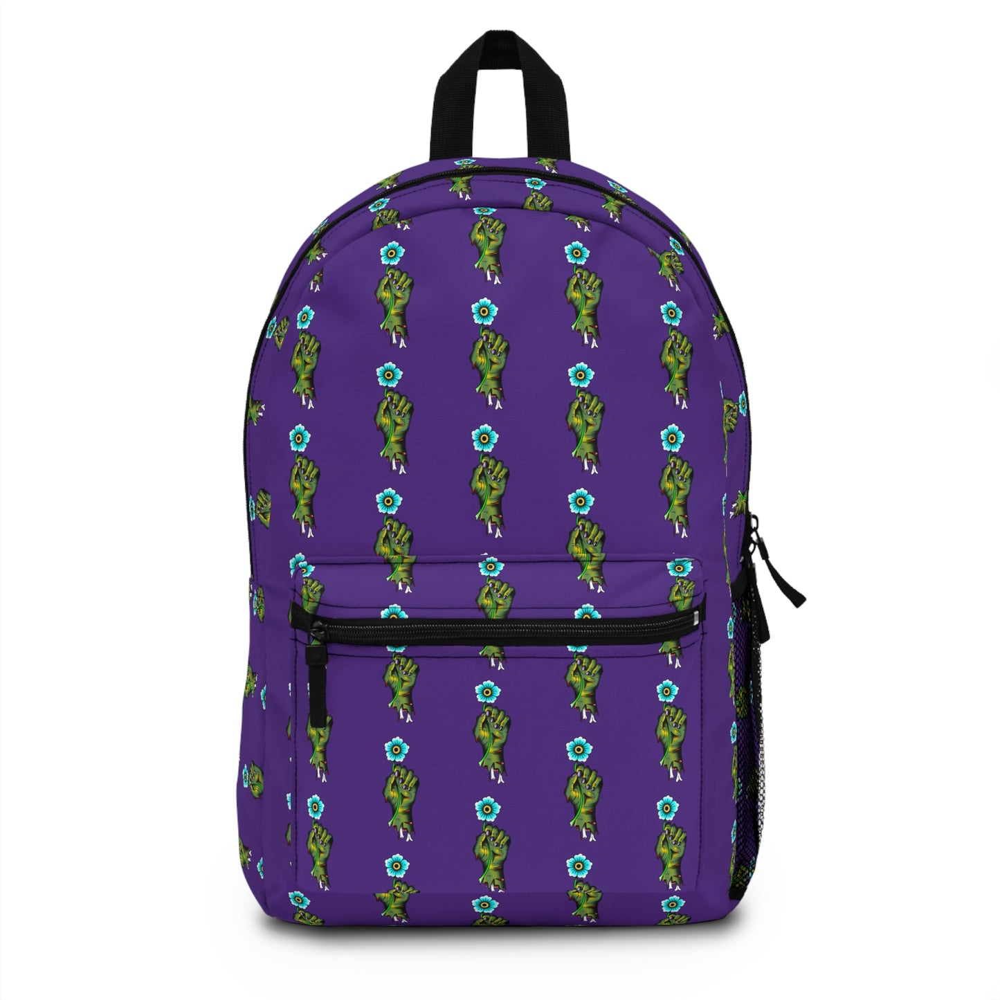 Purple Zombie Hand Backpack