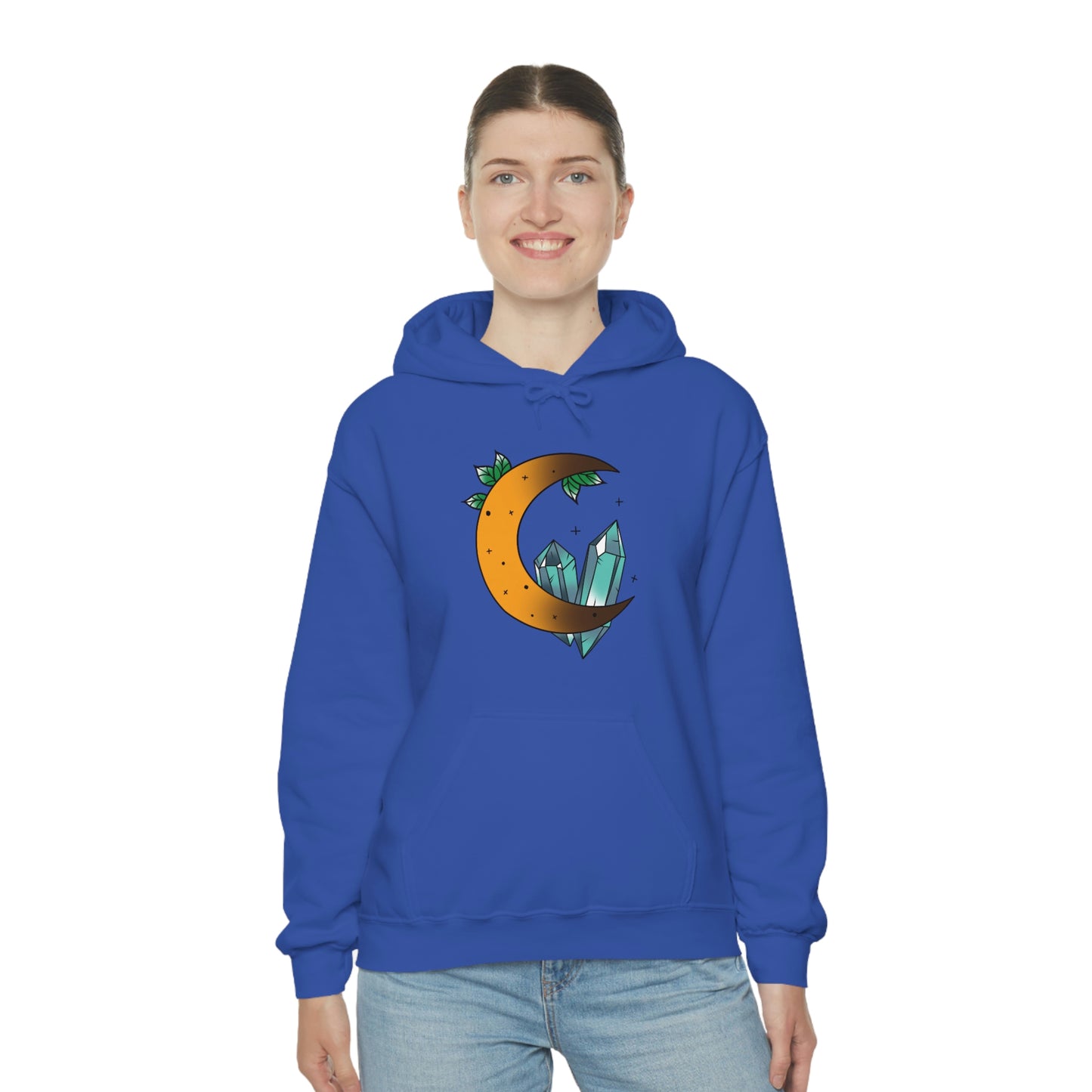 Blue Crystal Unisex Heavy Blend™ Hooded Sweatshirt