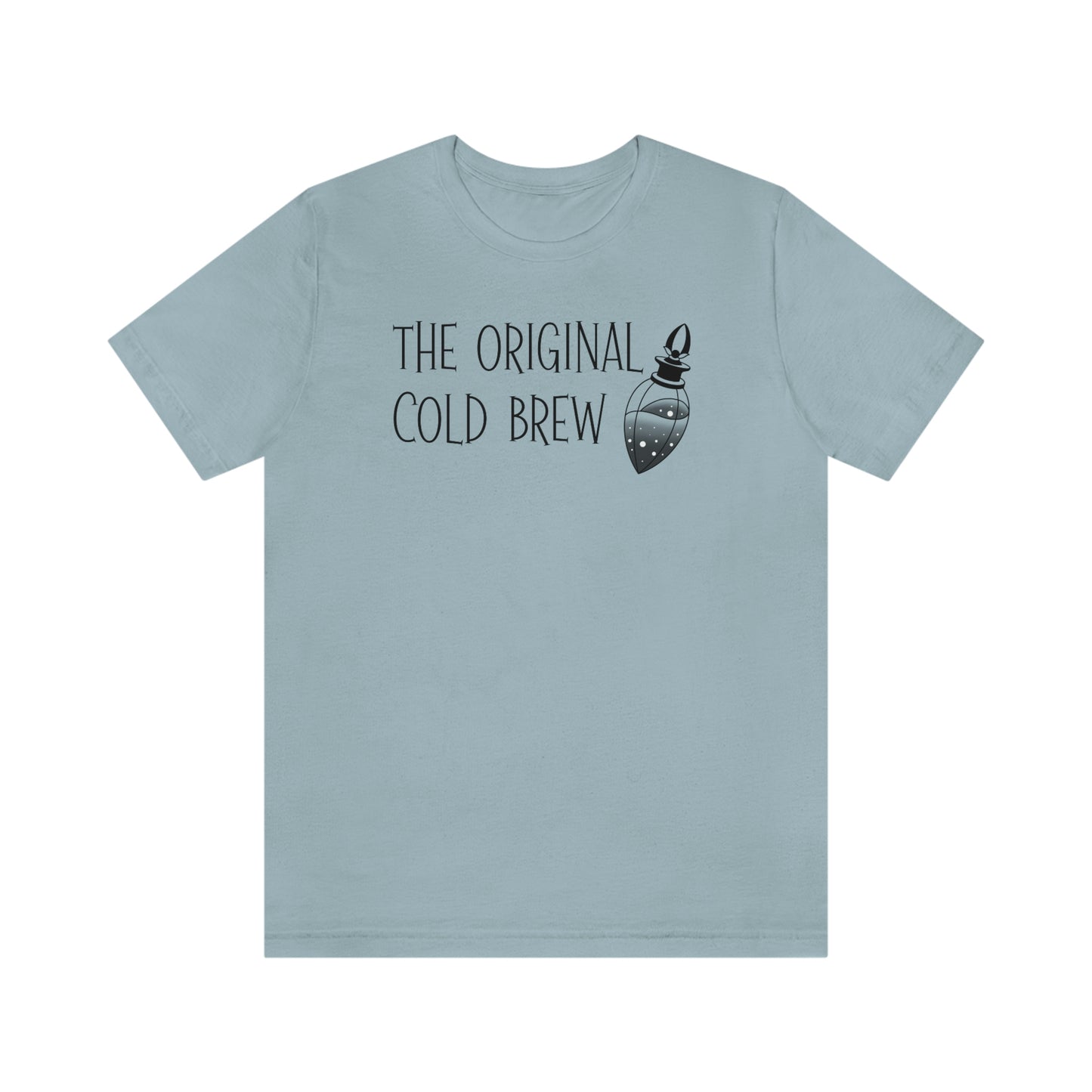 The Original Cold Brew Black Font Unisex Jersey Short Sleeve Tee