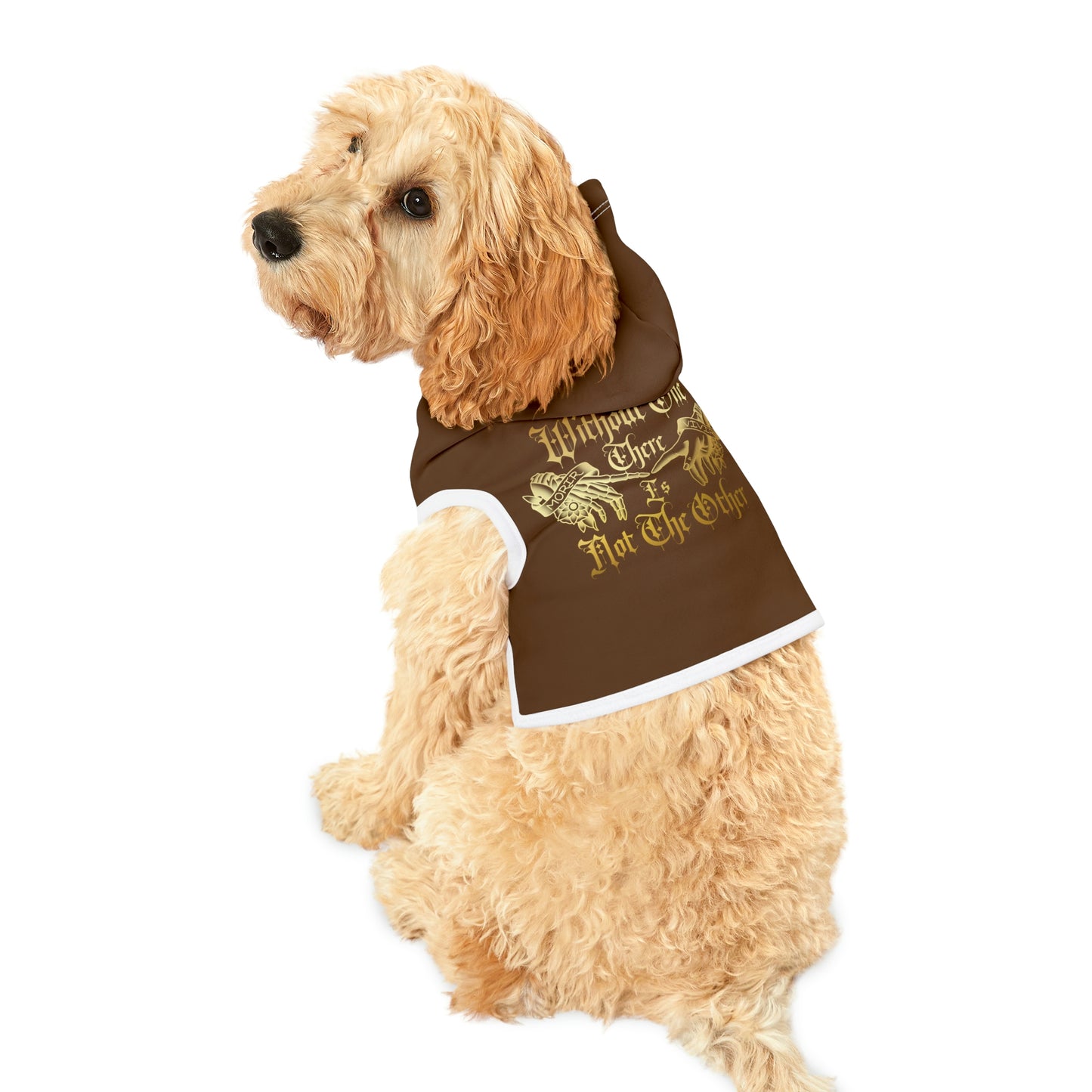 Without One There Is Not The Other Brown Dog Hoodie