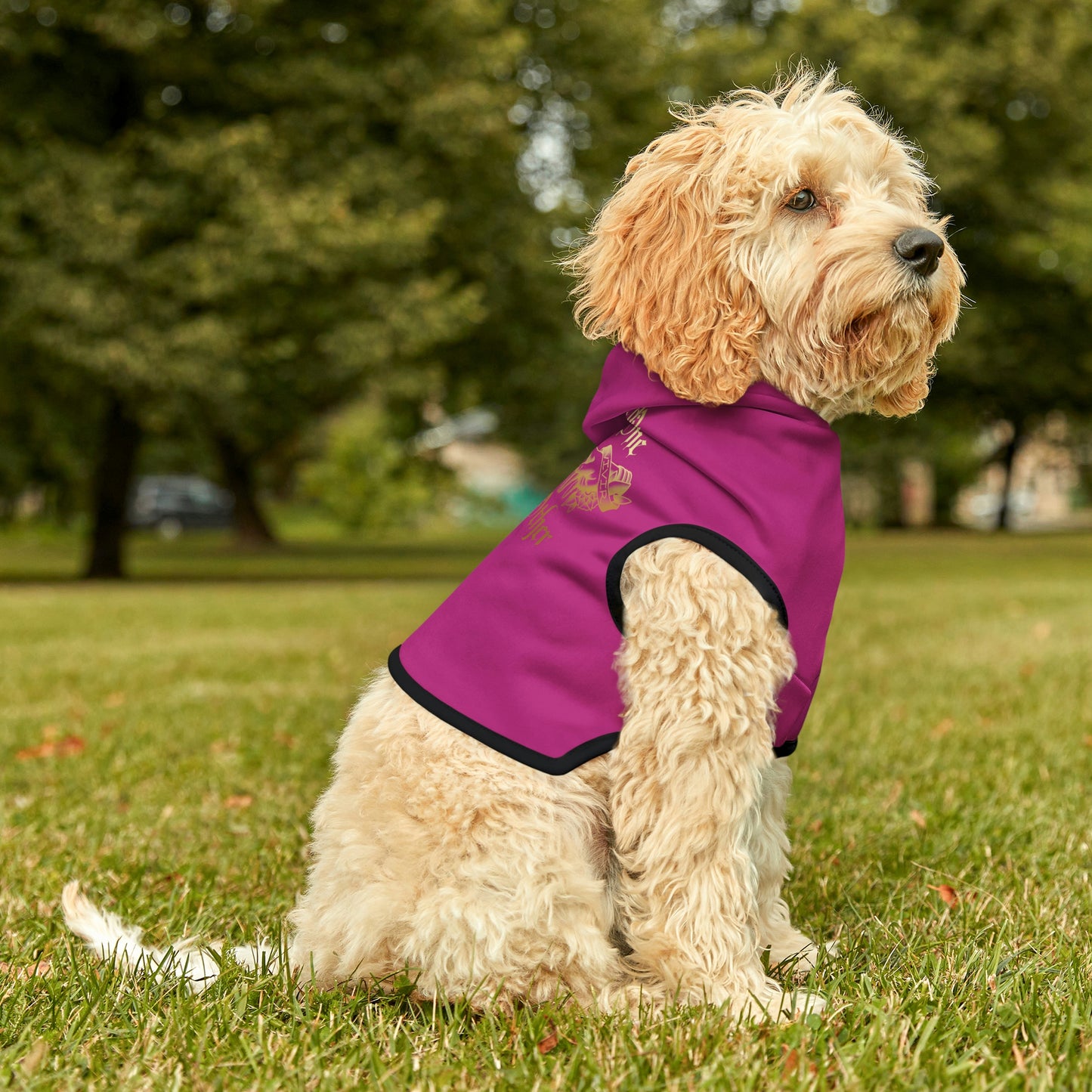 Without One There Is Not The Other Pink Dog Hoodie