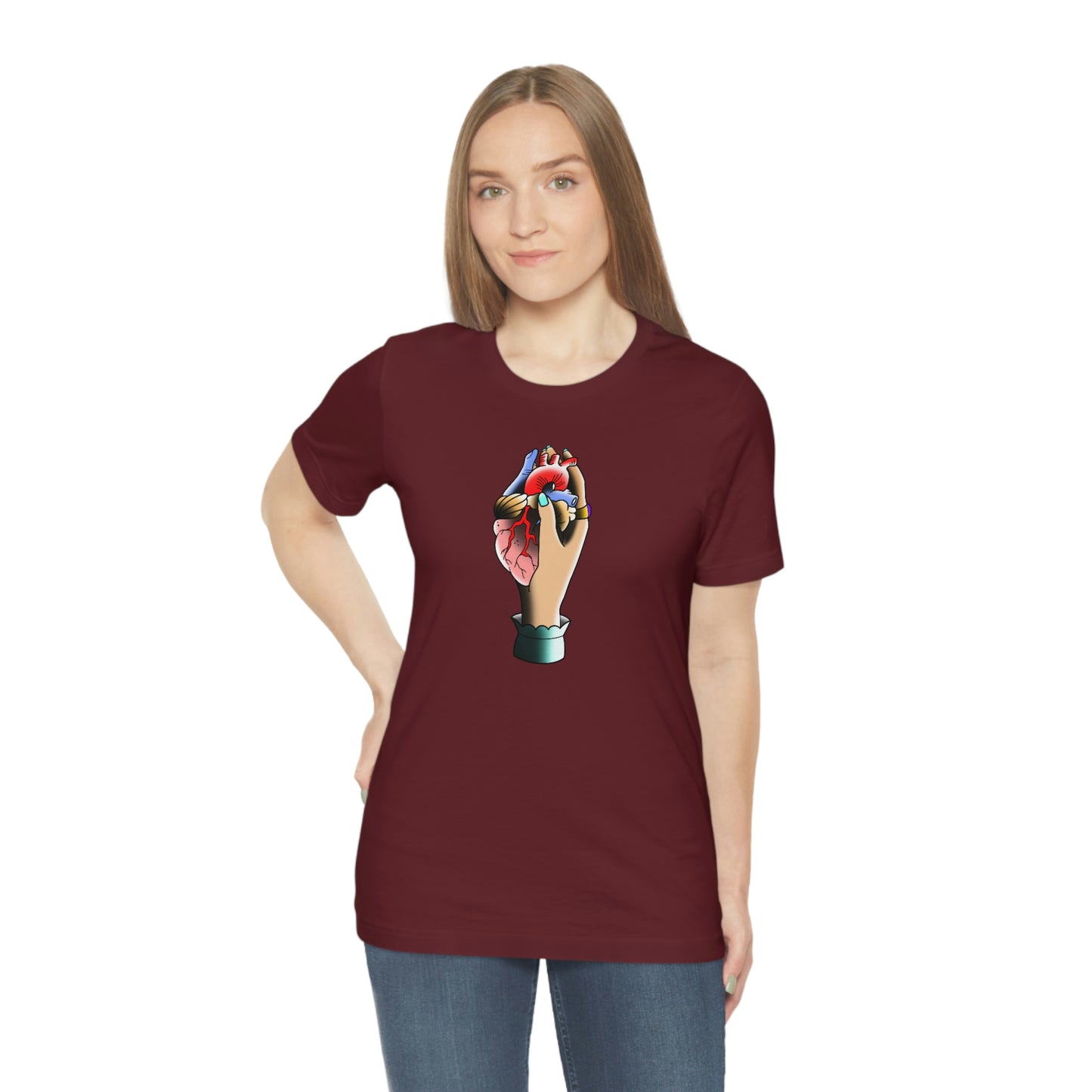 Rip My Heart Out Unisex Jersey Short Sleeve Tee