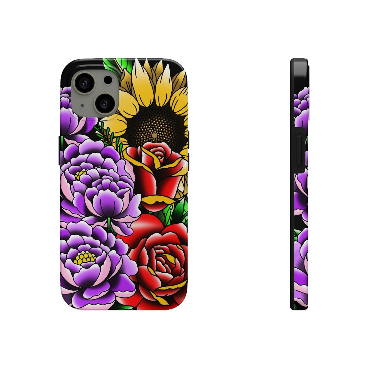 Flower Mix Up Tough Phone Cases, Case-Mate