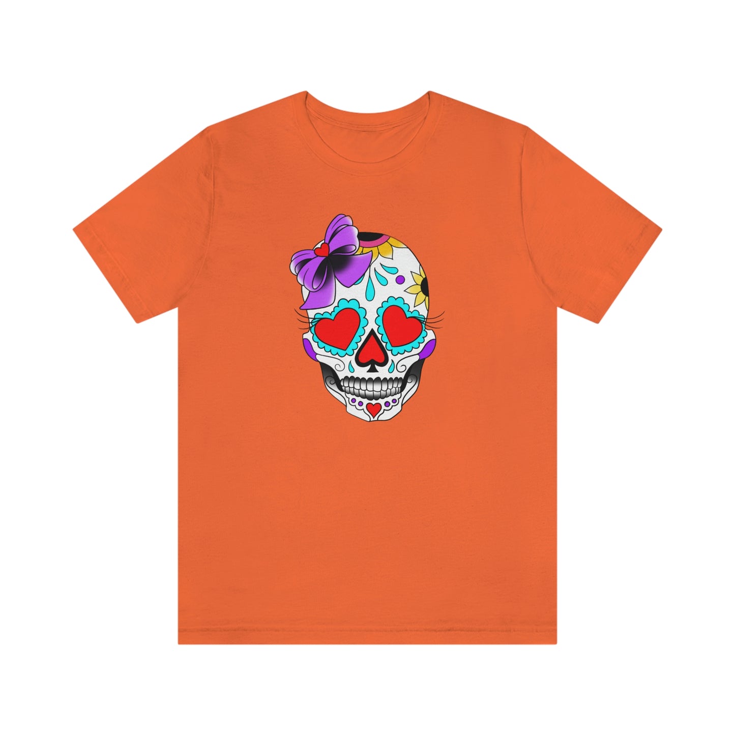 Lady Day of the Dead Unisex Jersey Short Sleeve Tee