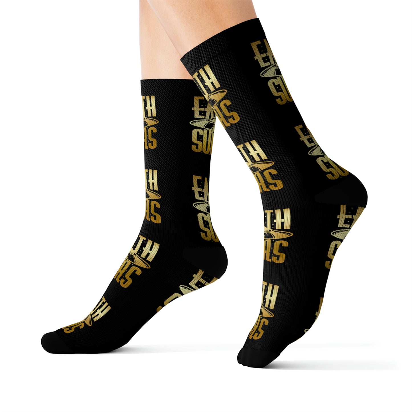 Earth Sucks Sublimation Socks