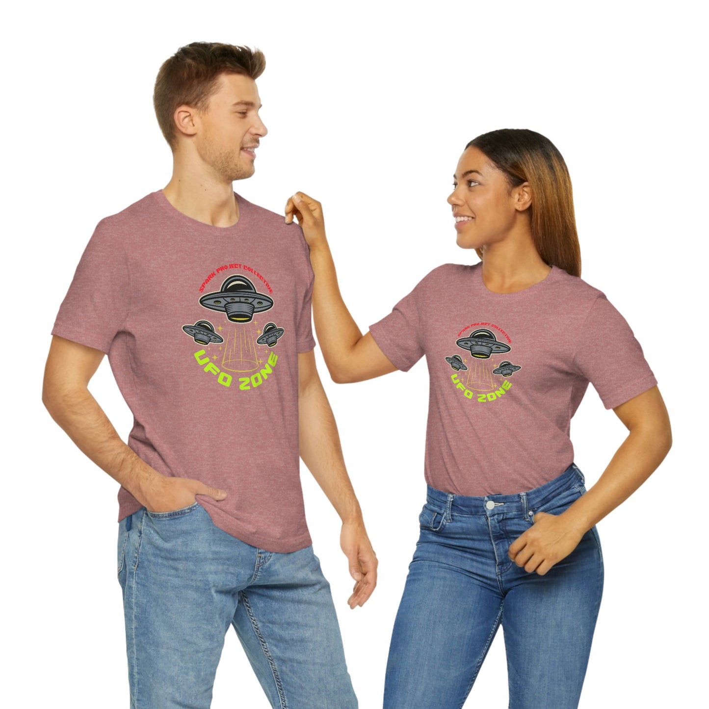 UFO Zone unisex jersey short sleeve tee