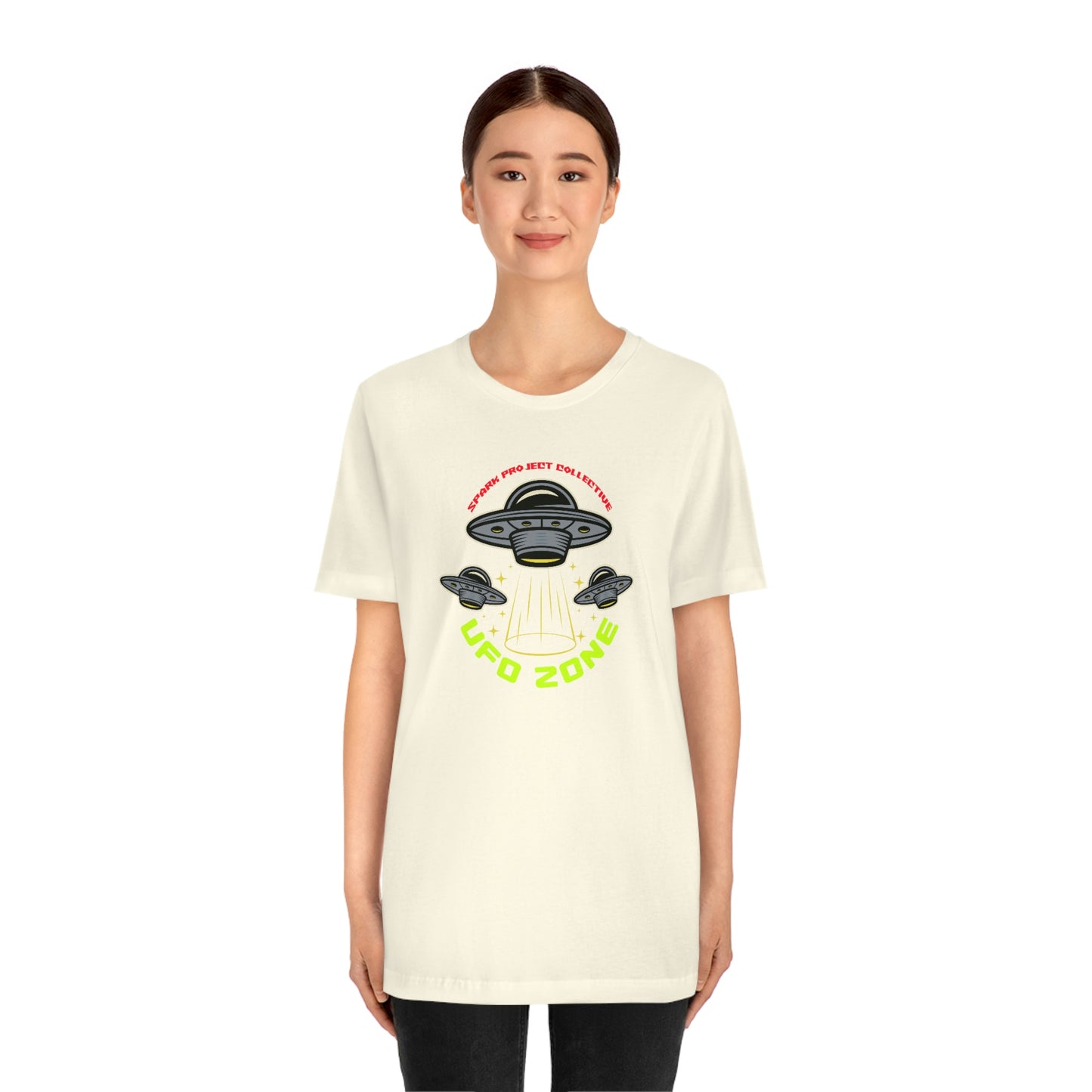 UFO Zone unisex jersey short sleeve tee