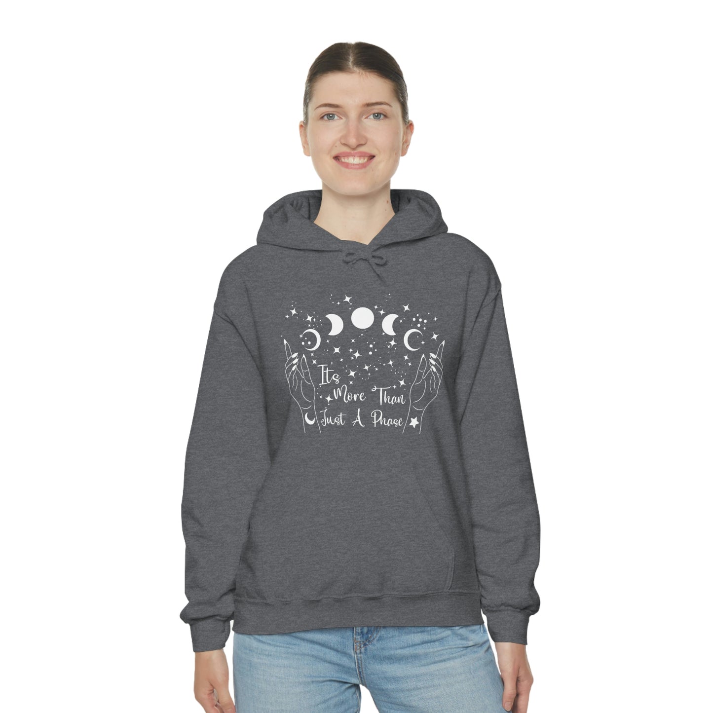 It's Not Just A Phase Unisex Heavy Blend™ Hooded Sweatshirt