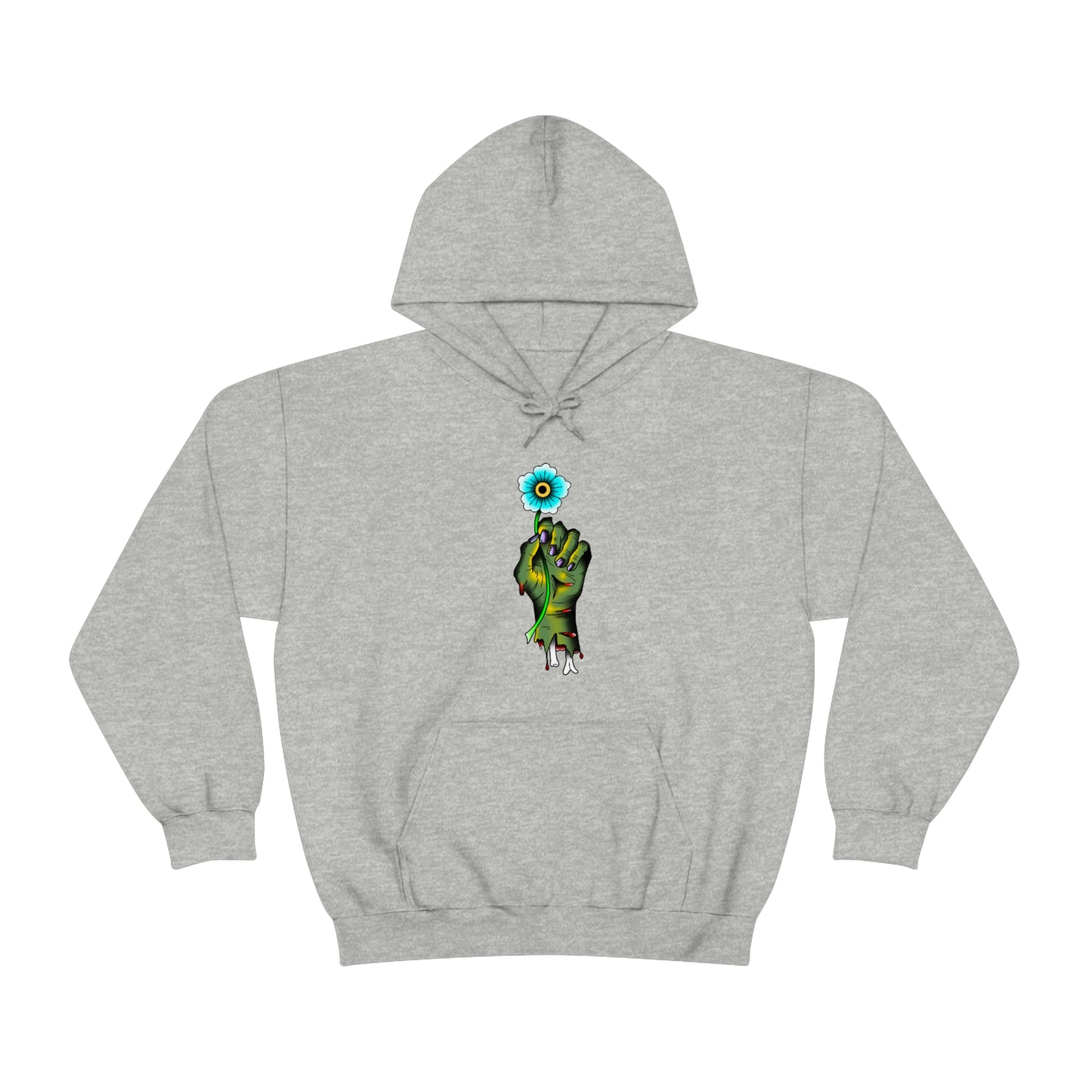 Zombie Flower Unisex Heavy Blend™ Hooded Sweatshirt