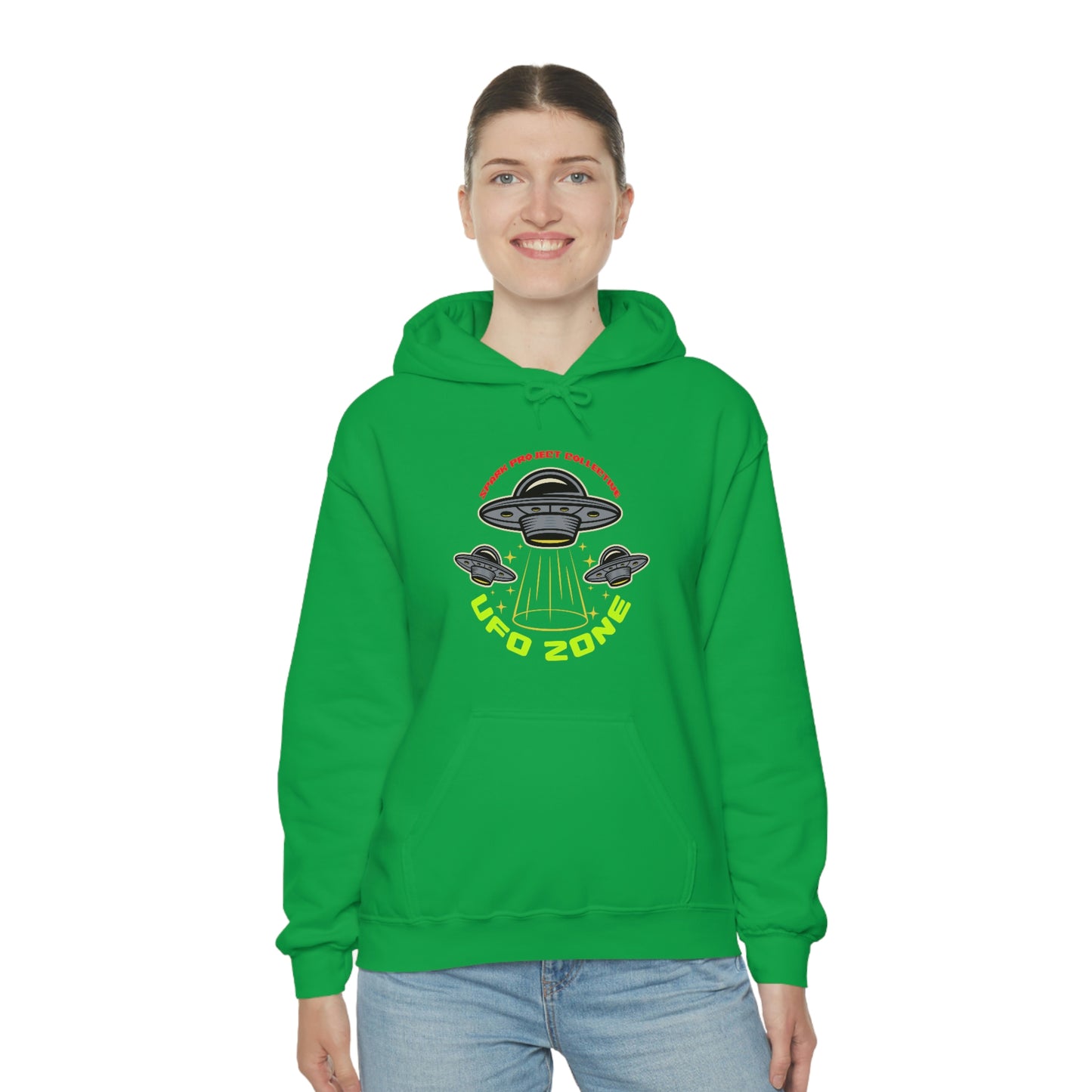 UFO Zone Unisex Heavy Blend™ Hooded Sweatshirt