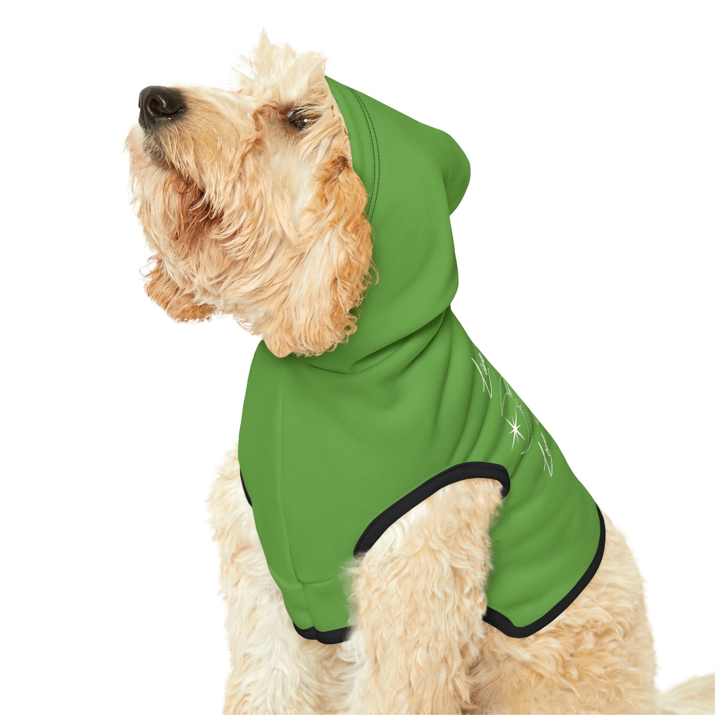 Live By the Sun Lt Green Dog Hoodie