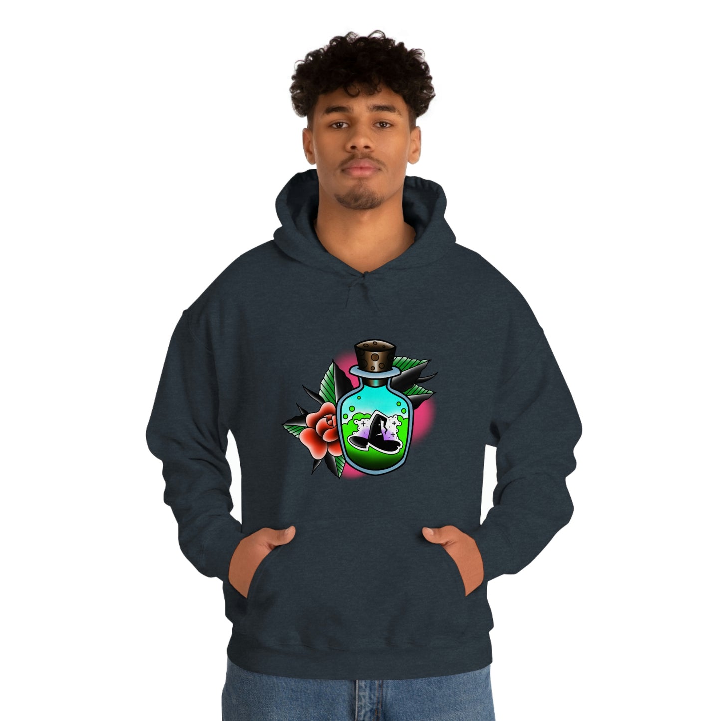 Witch Potion Unisex Heavy Blend™ Hooded Sweatshirt